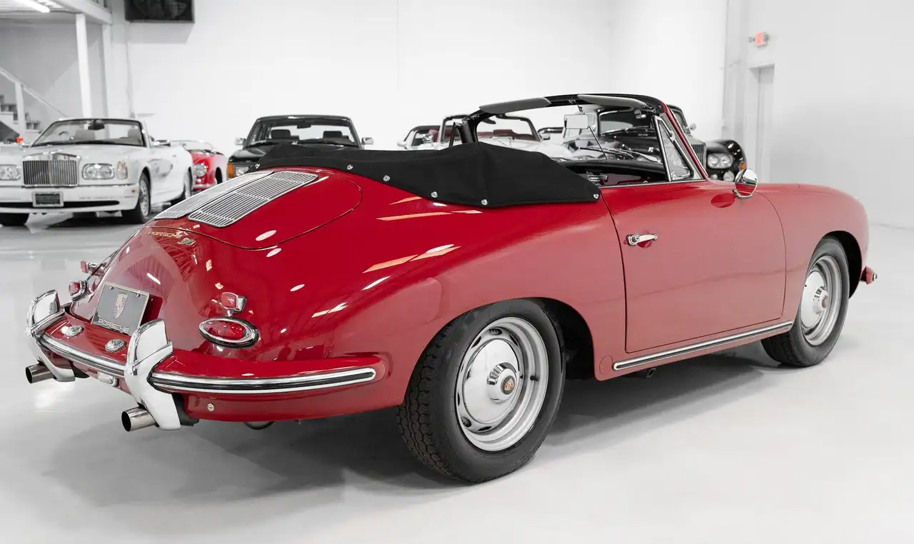 Porsche 356 B 1600 SUPER 90 ‘TWIN GRILLE’ CABRIOLET BY REUTTER Cabriolet, foto 9