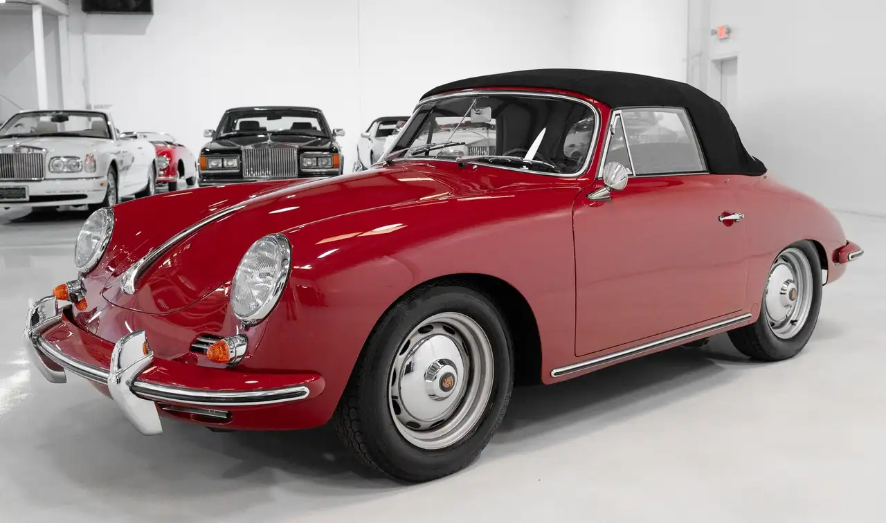 Porsche 356 B 1600 SUPER 90 ‘TWIN GRILLE’ CABRIOLET BY REUTTER Cabriolet, foto 5
