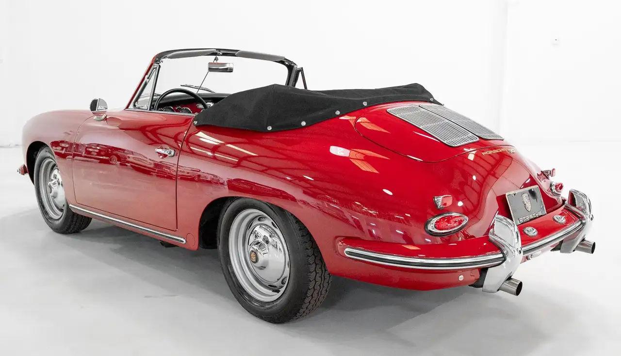 Porsche 356 B 1600 SUPER 90 ‘TWIN GRILLE’ CABRIOLET BY REUTTER Cabriolet, foto 11