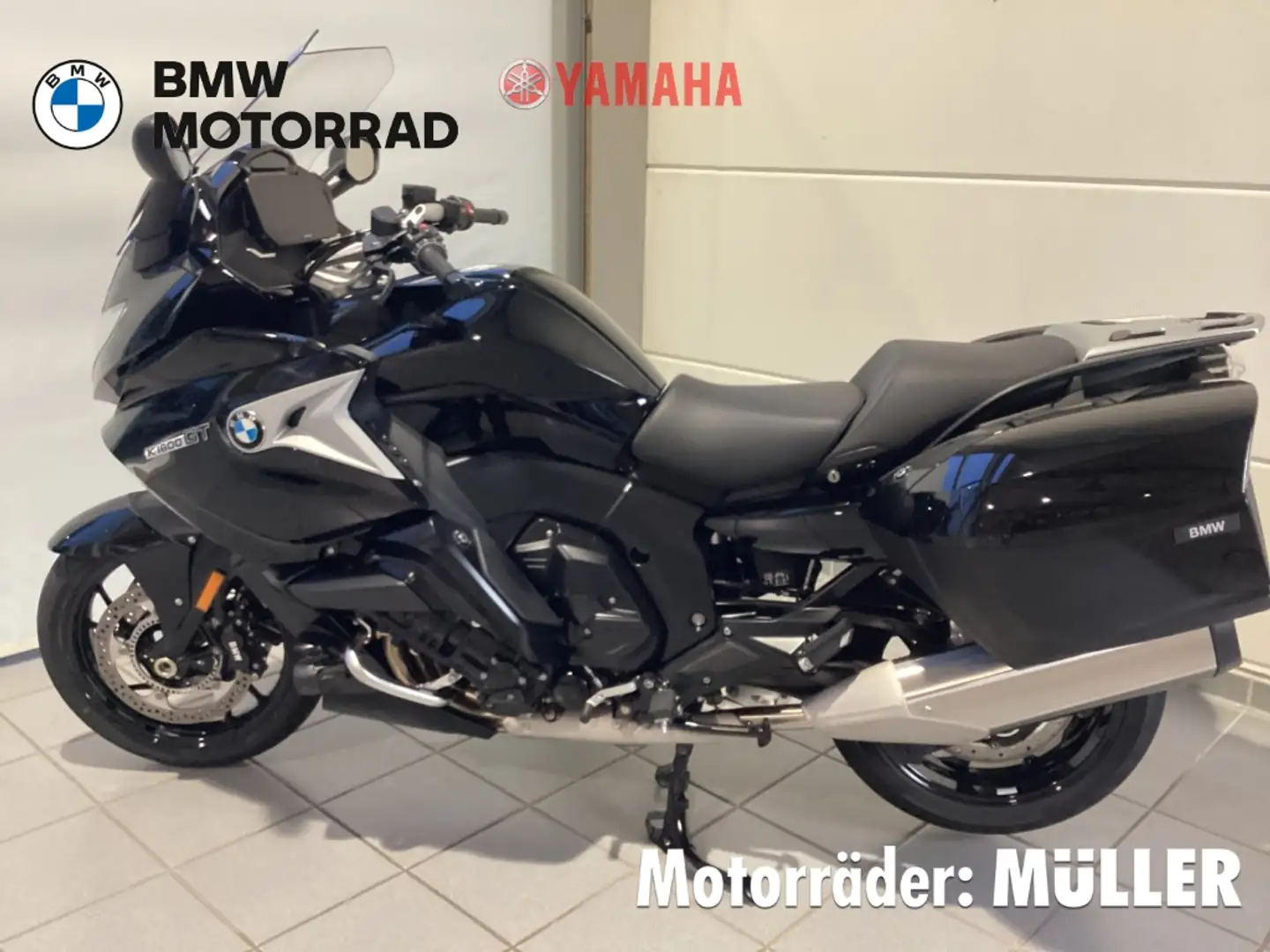 BMW K 1600 GT DWA,Bodenbeleucht.,ZV nur 919 KM Zwart - 1