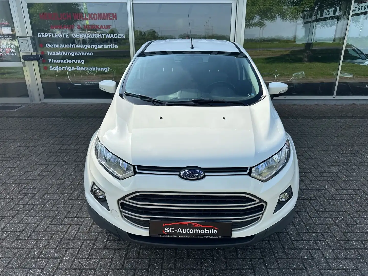 Ford EcoSport *PDC*ZAHNRIEMEN-NEU*8x BEREIFT*TÜV-NEU* Wit - 2