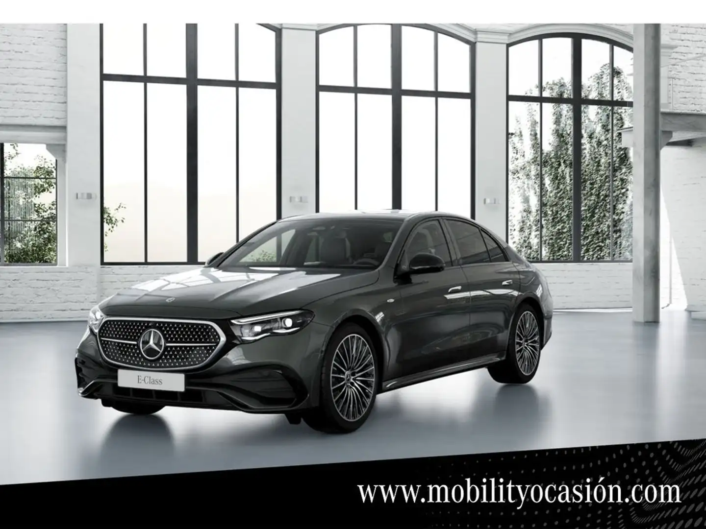 Mercedes-Benz E 300 de con tecnología hibrida EQ Gris - 1