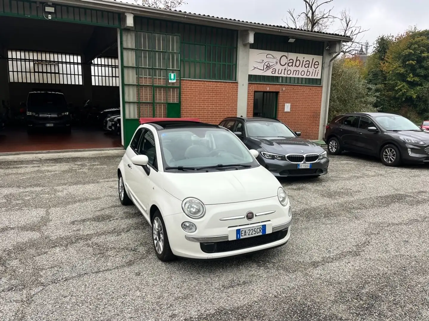 Fiat 500C 1.2 Lounge 69cv Bianco - 1