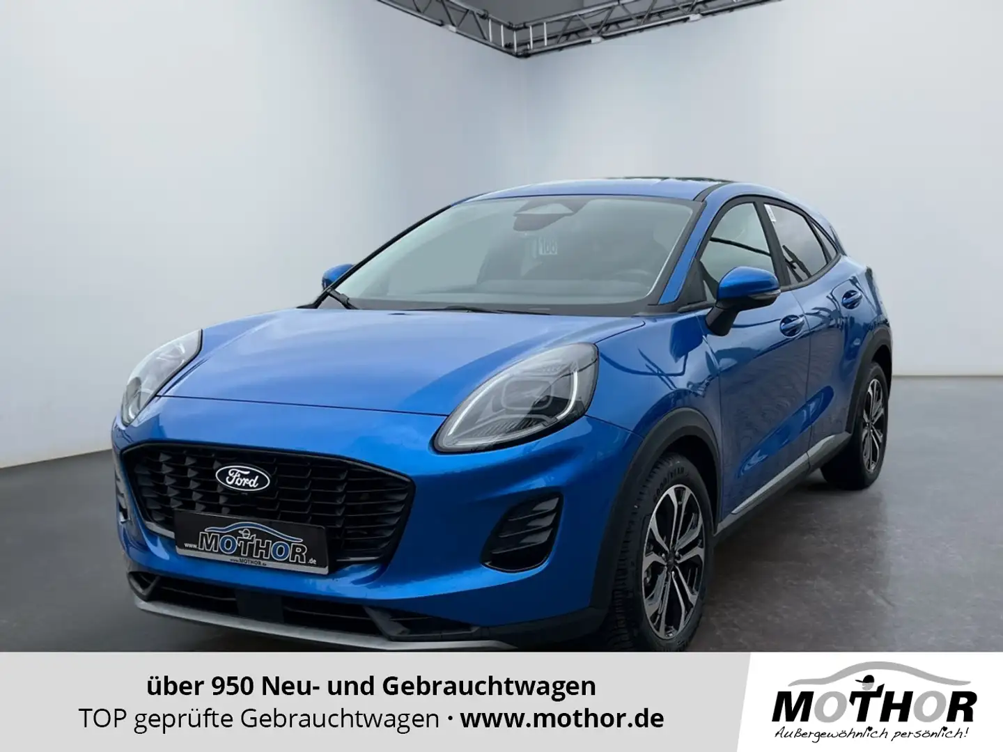 Ford Puma Titanium 1.0 Ecoboost MHEV Ganzjahresreifen Blu/Azzurro - 1