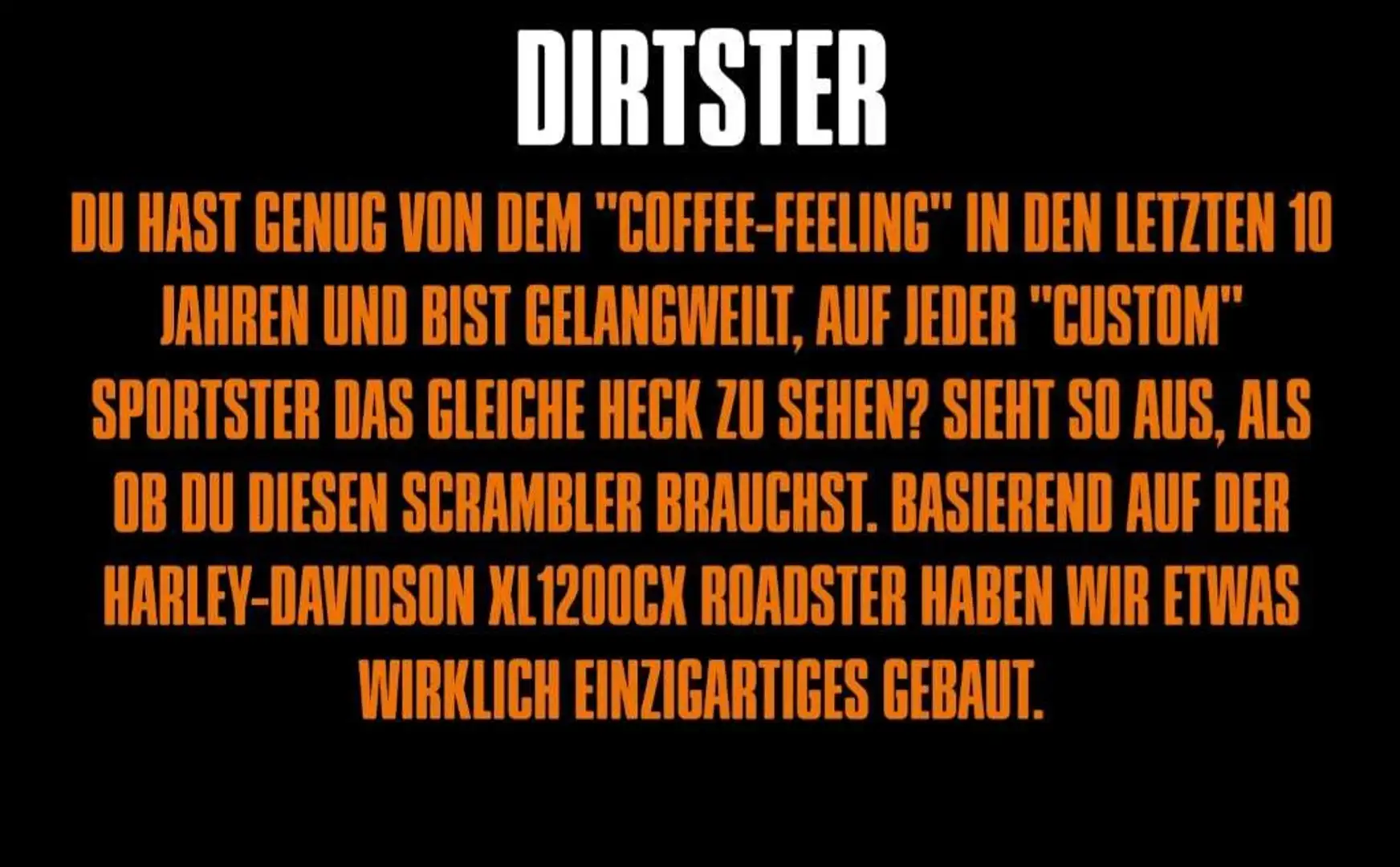 Harley-Davidson Sportster XR 1200 Harley-Davidson Sportster XL1200CX Chopper Goud - 1