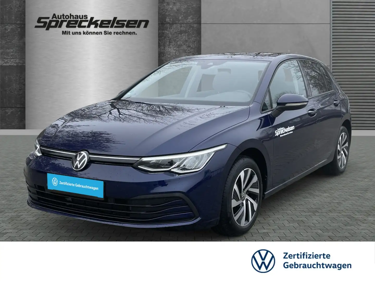 Volkswagen Golf VIII 1.5 TSI++Navi++LED++Rückfahrkamera++ACC++App Blu/Azzurro - 1