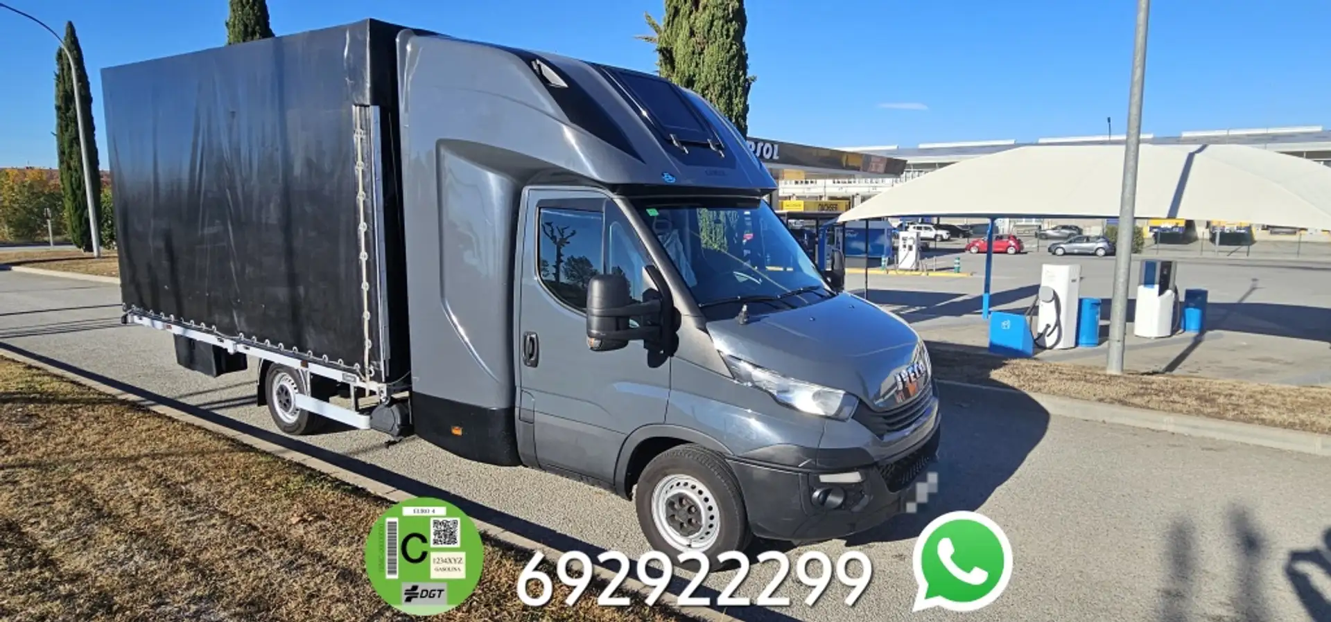 Iveco Daily Chasis Cabina 35C16 3450 180 Gris - 2