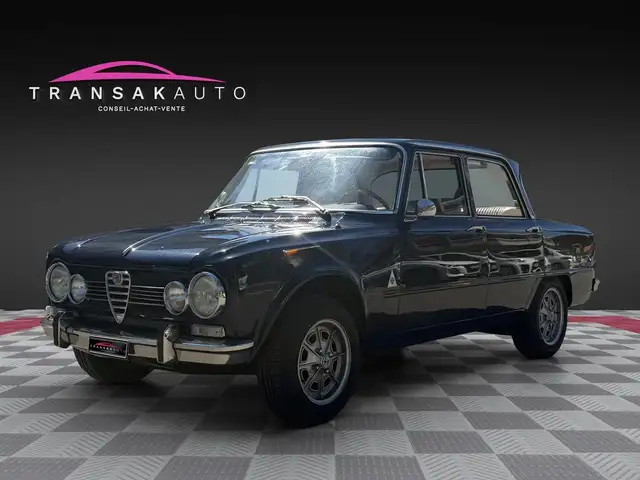Alfa Romeo Giulia 1600 super origine france gros suivi...