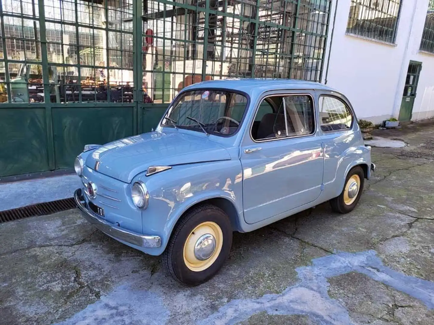 Fiat 600 I Serie “Vetri scorrevoli” Grau - 1