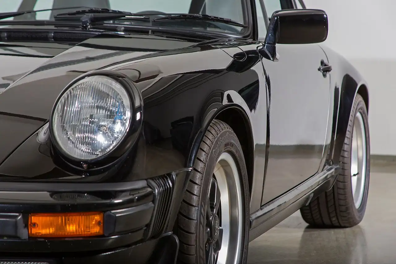 Porsche 911 Carrera 3.2, G50, schwarz/schwarz,wenig KM !, foto 12