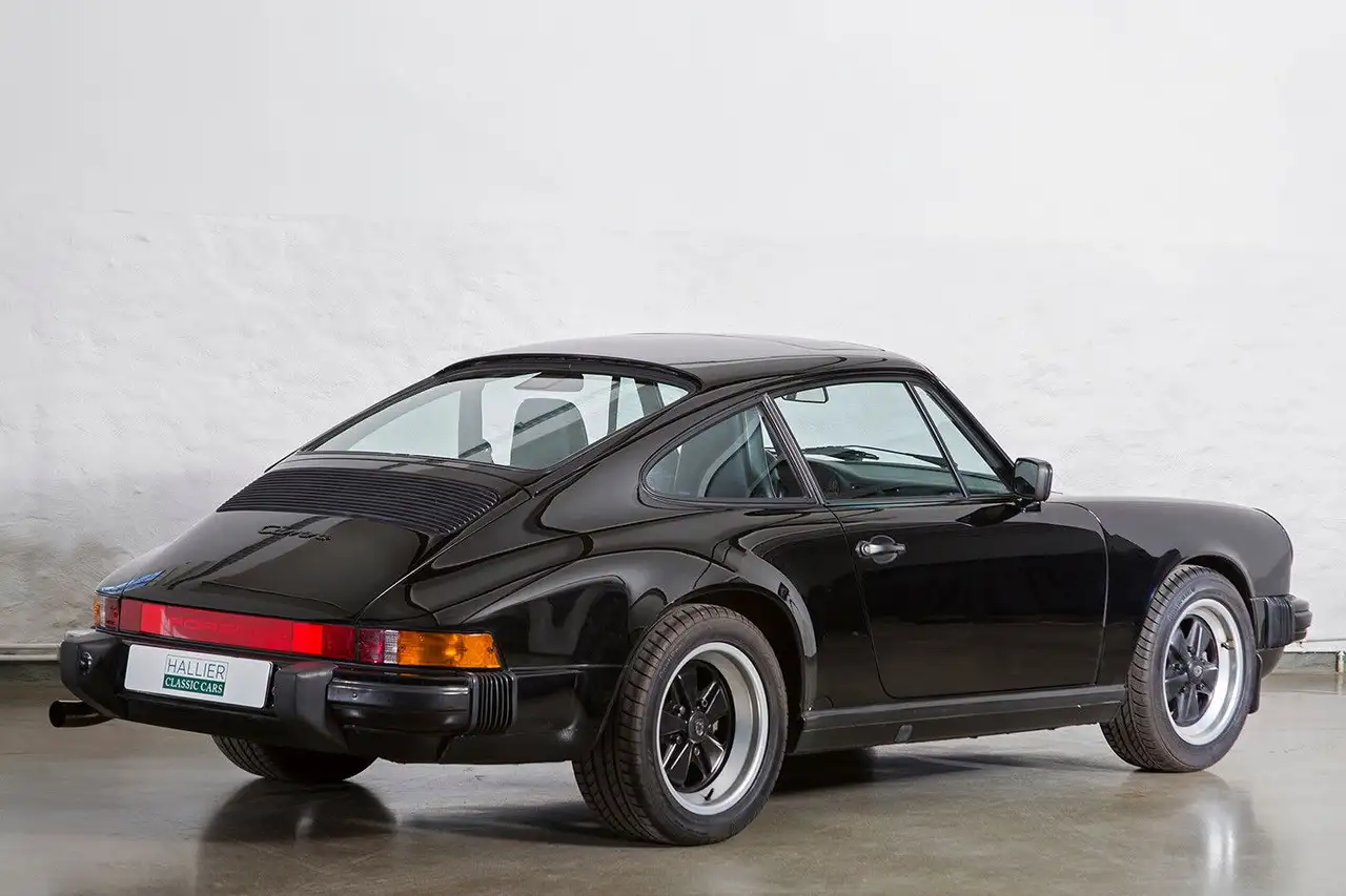 Porsche 911 Carrera 3.2, G50, schwarz/schwarz,wenig KM !, foto 2