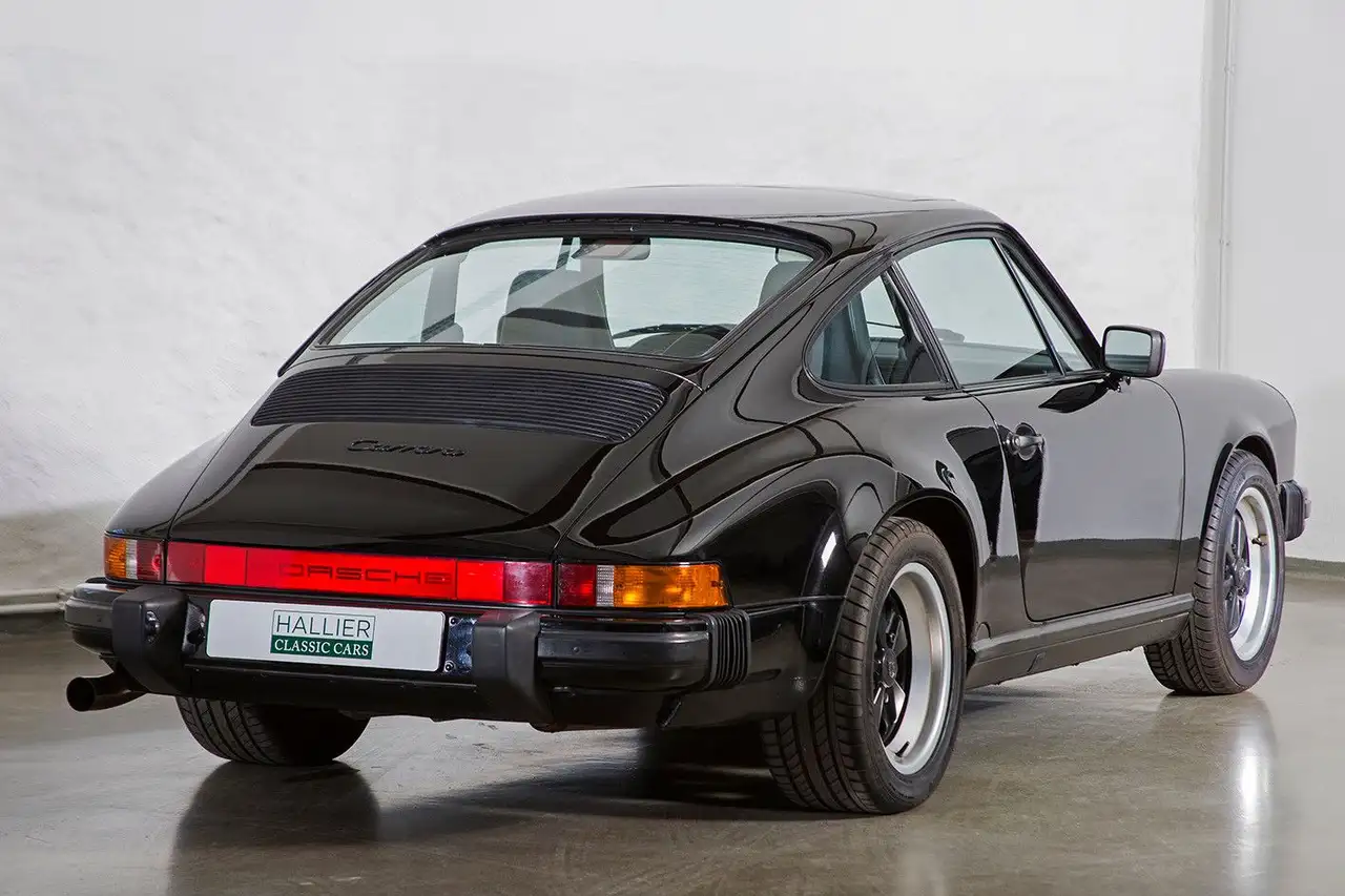 Porsche 911 Carrera 3.2, G50, schwarz/schwarz,wenig KM !, foto 8