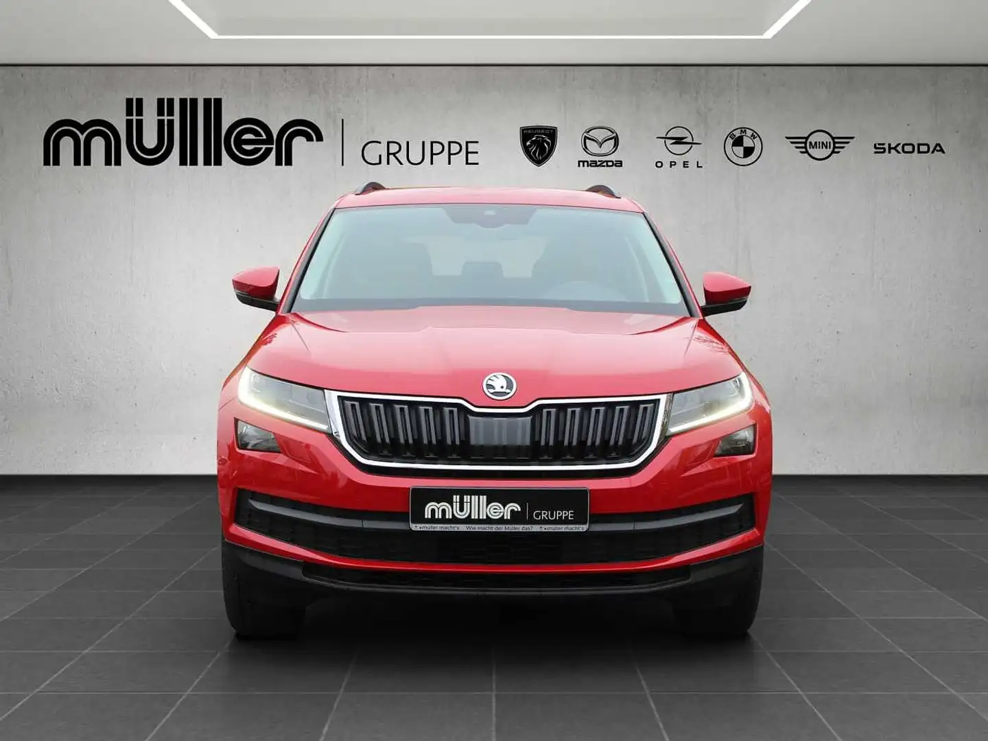 Skoda Kodiaq 2.0 TSI 4x4 DSG Clever Rot - 2