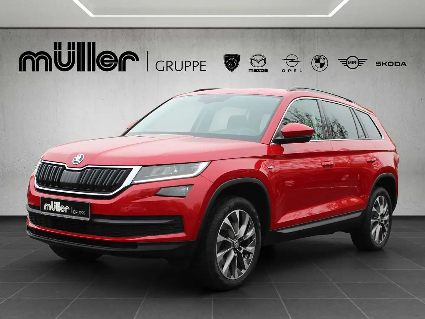 Skoda Kodiaq 2.0 TSI 4x4 DSG Clever Rot - 1