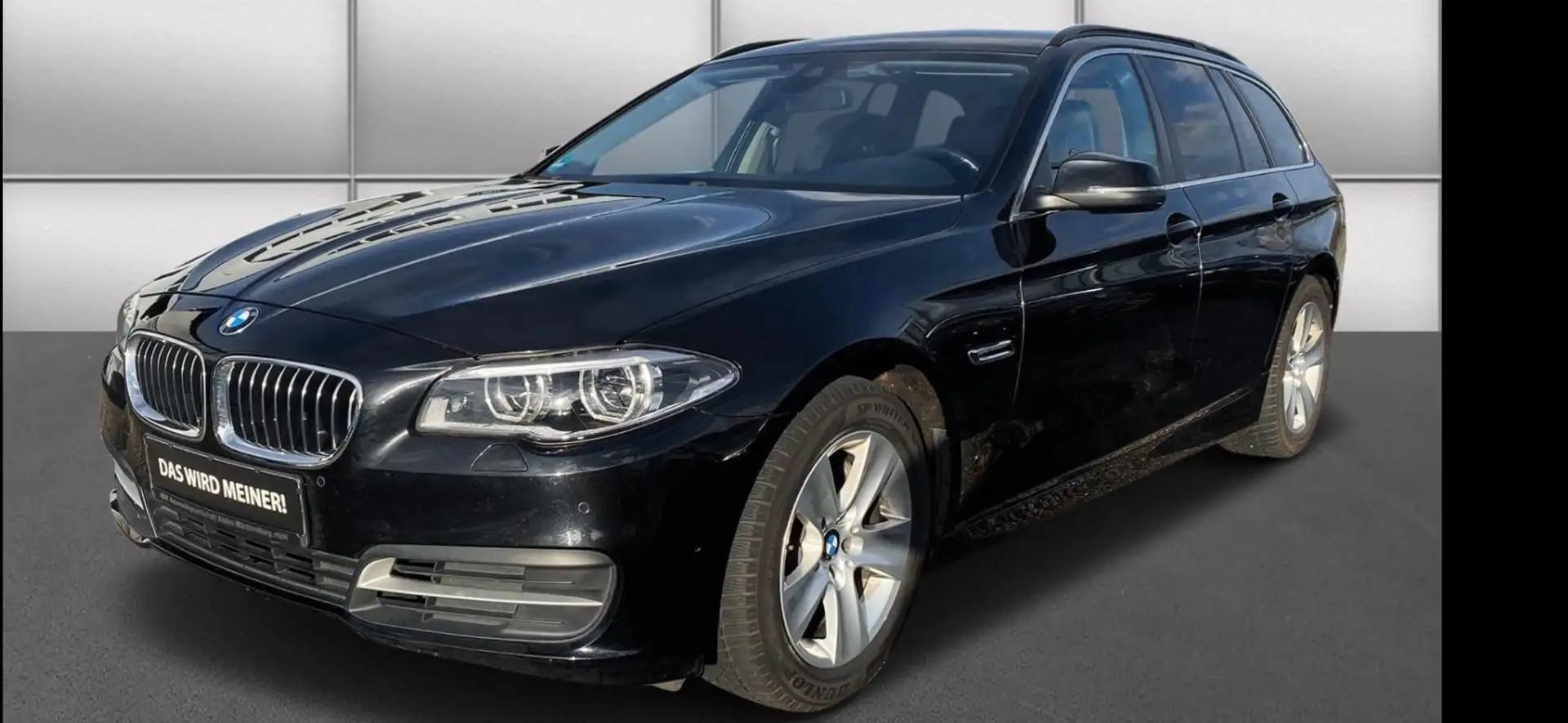 BMW 525 525d xDrive Touring Aut. Luxury Line Schwarz - 2