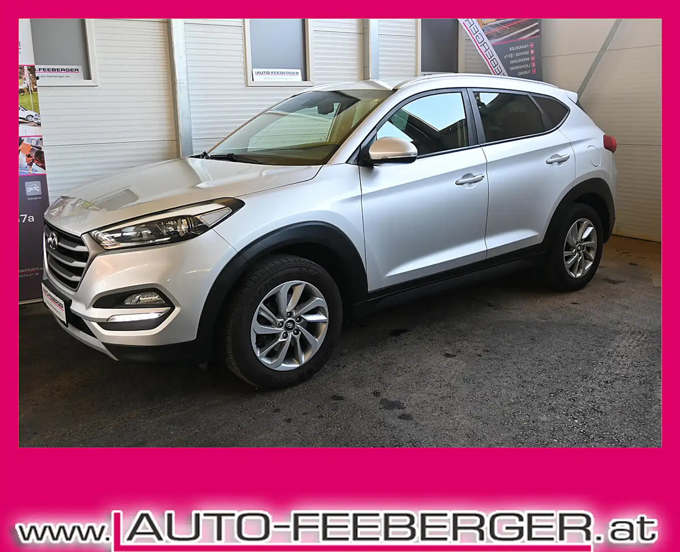 Hyundai TUCSON Tucson 1,7 CRDI Start-Stopp Go Silber - 1
