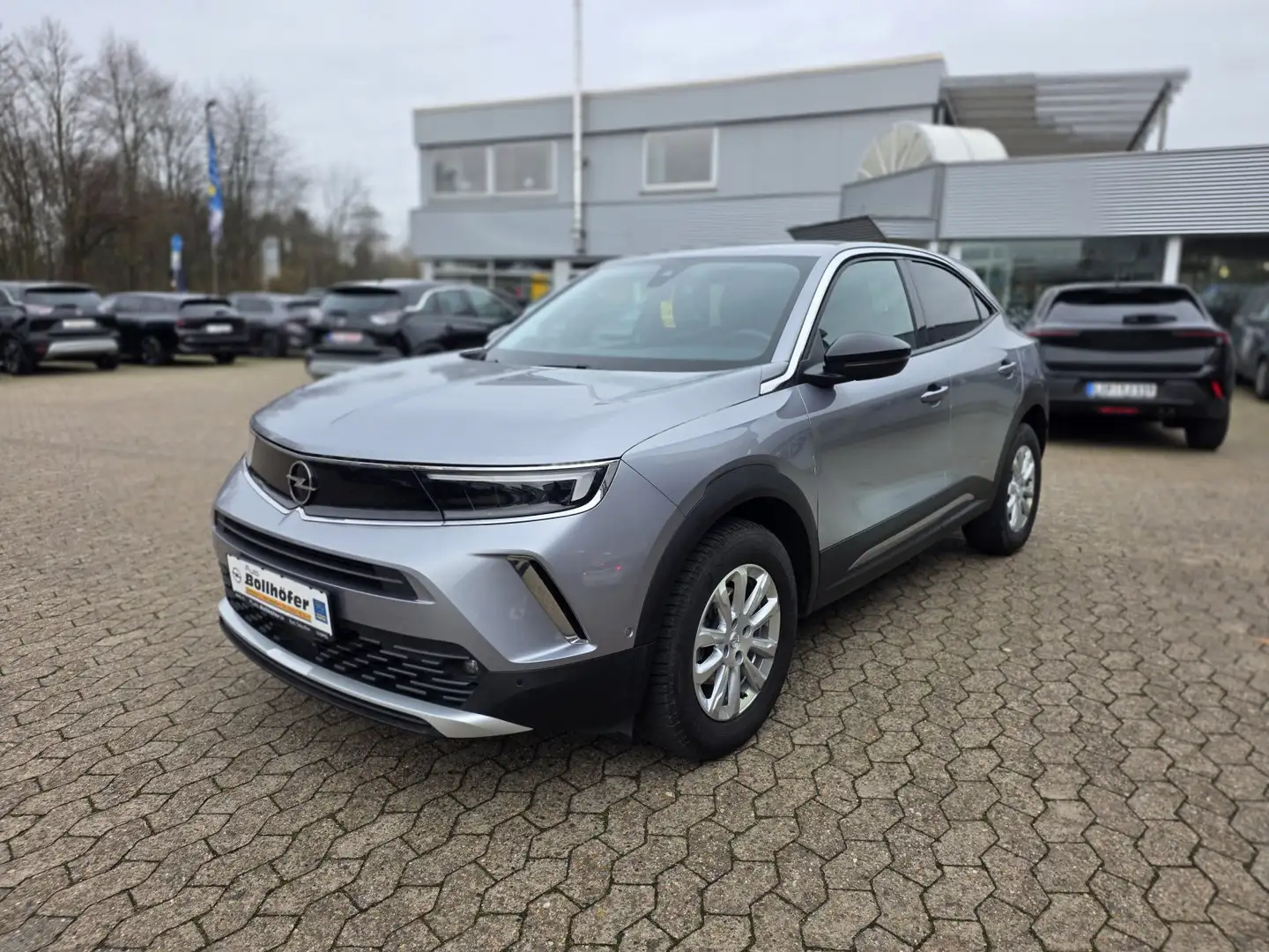 Opel Mokka-E Mokka Elegance 1.2 LED/SHZ+LHZ/PDC v+h+CAM/KLIMA-A Grau - 1