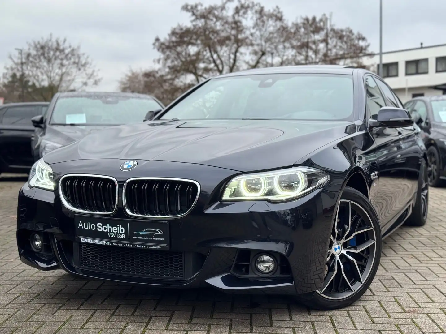 BMW 530 d*M-Paket*Head-Up*LED*GSD*Vollleder* Schwarz - 1
