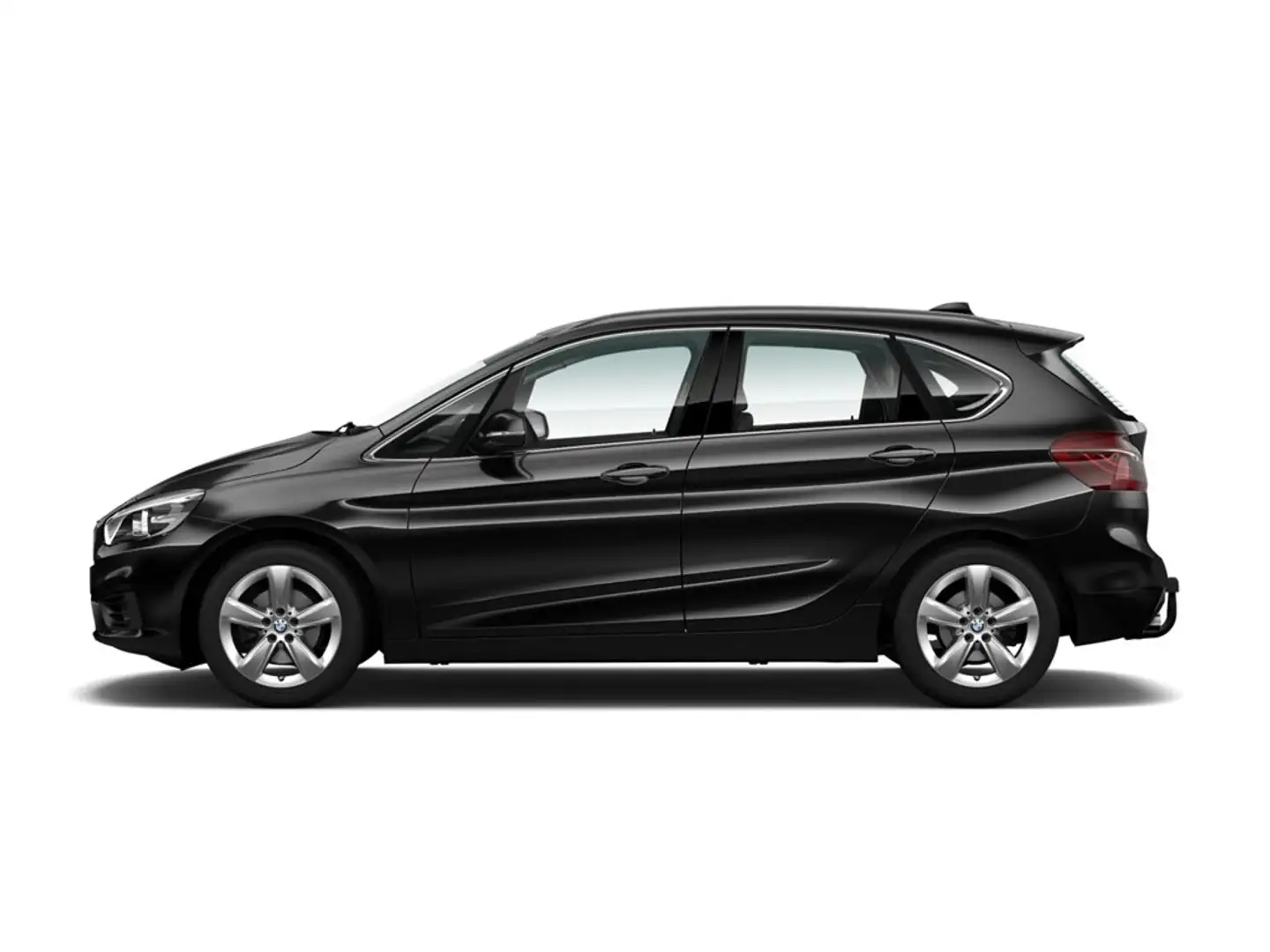 BMW 218 Active Tourer i Navi LED ACC El. Heckklappe Klimaa Schwarz - 2