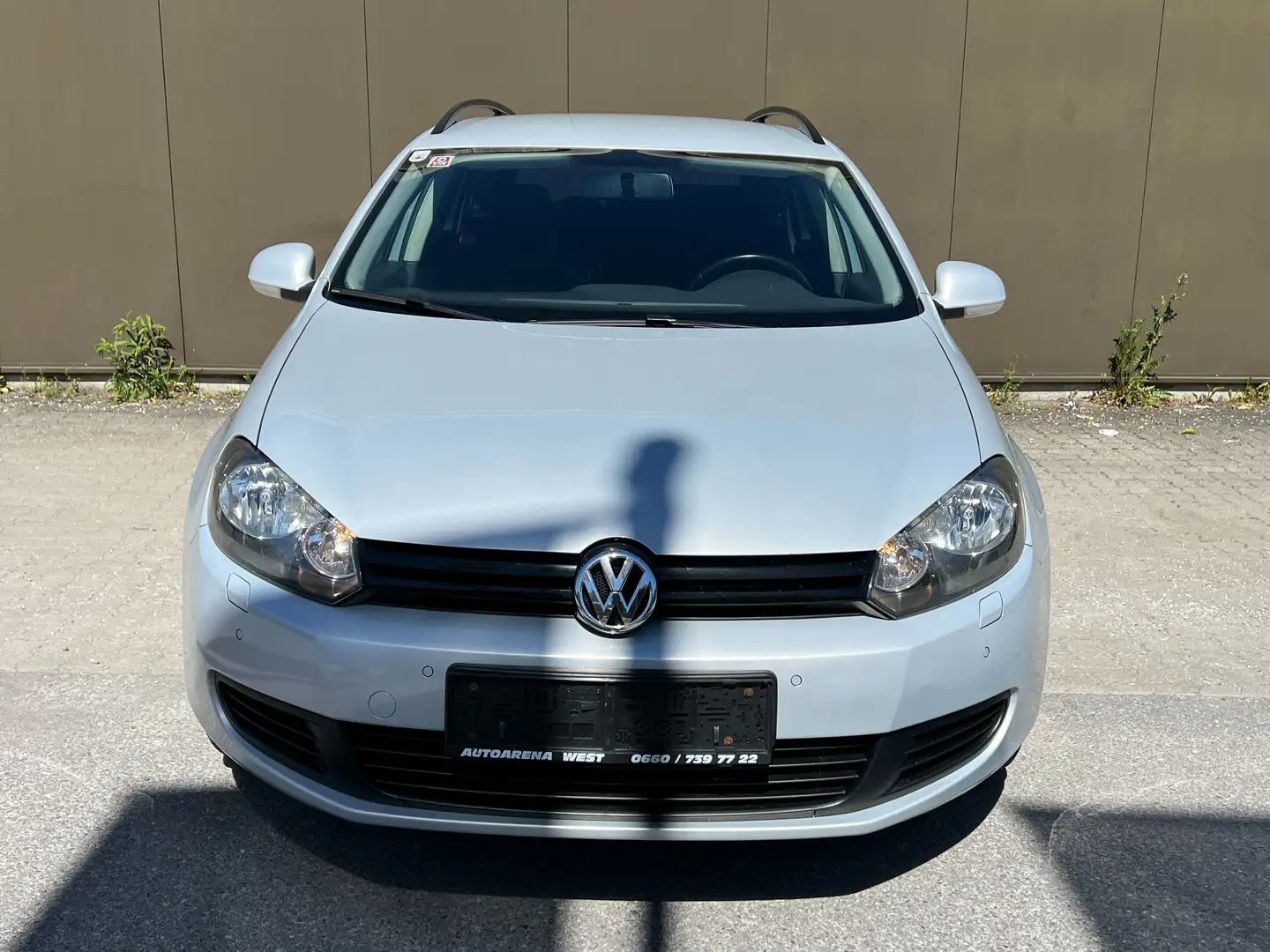 Volkswagen Golf Variant 1.6 TDI Klimatronik Tempomat Parksensoren Euro-5* Silber - 2