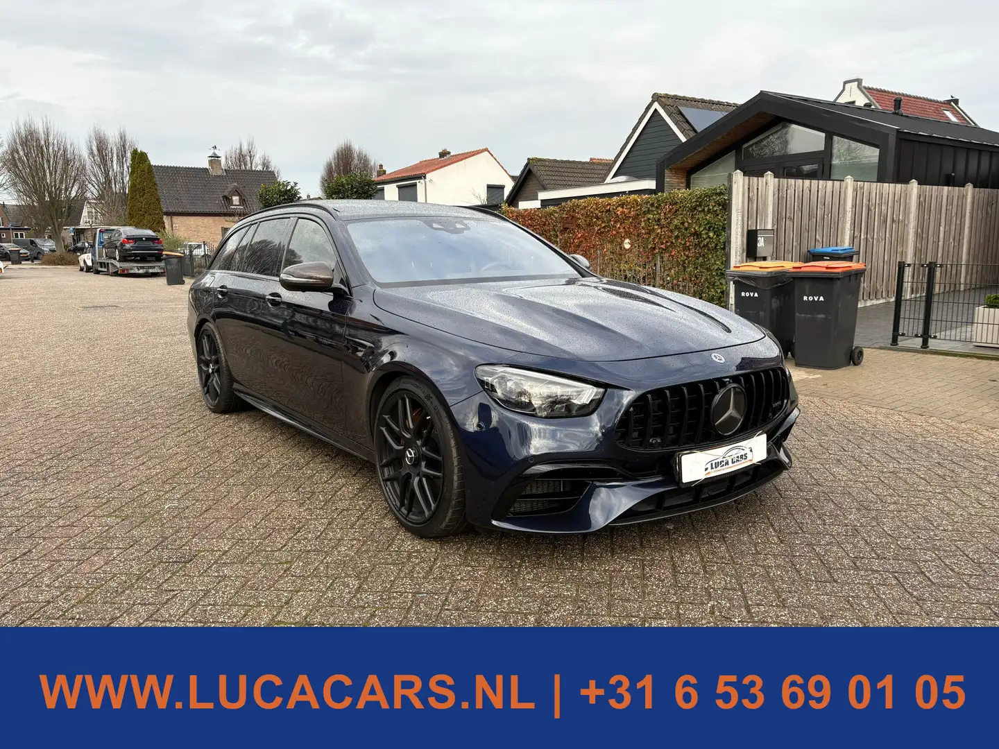 Mercedes-Benz E 63 AMG Estate S 4MATIC Premium Plus Keramisch Pano Burmes Bleu - 2