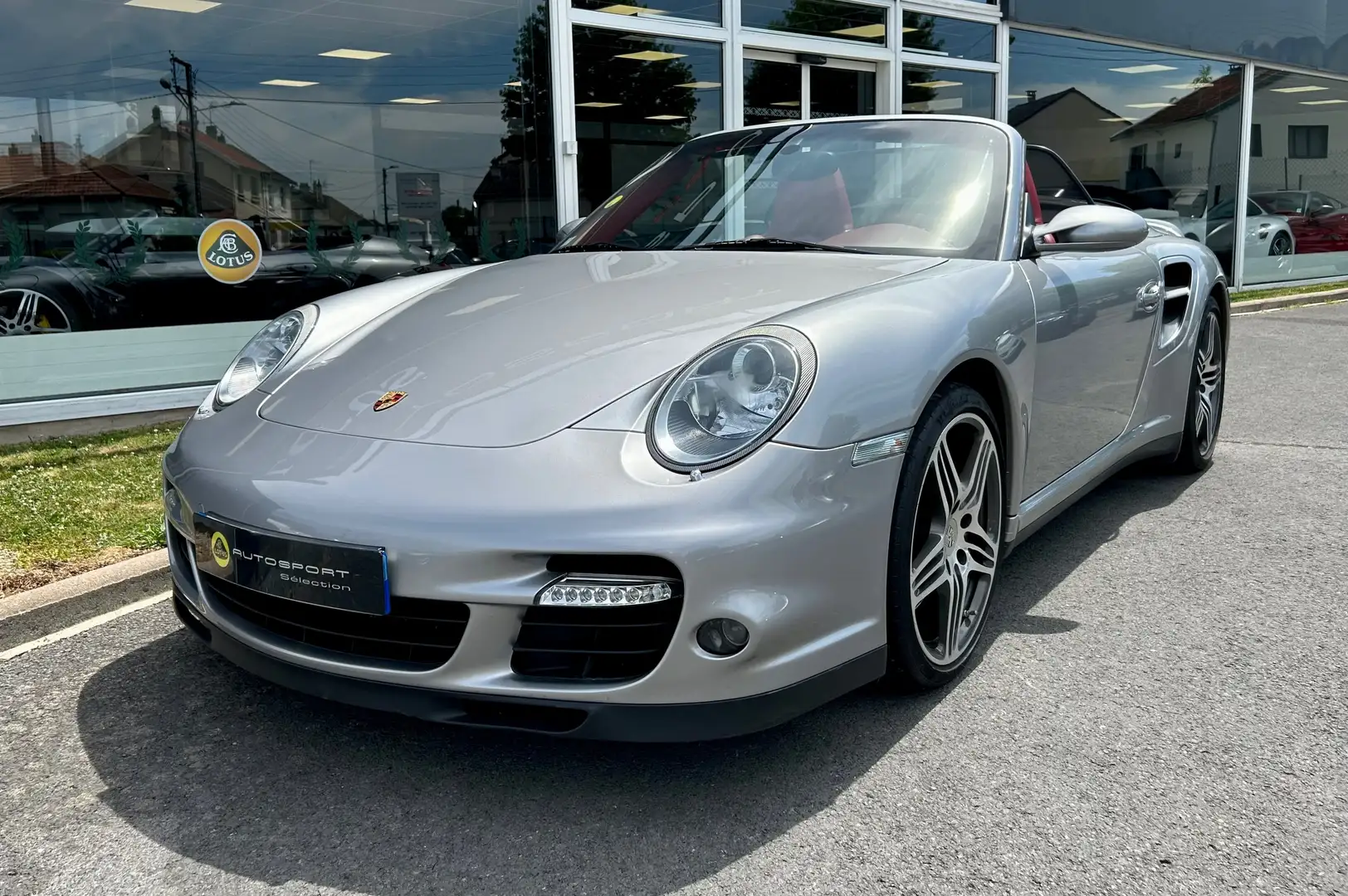 Porsche 911 911 Cabriolet 3.6i Turbo Tiptronic S A Argent - 2