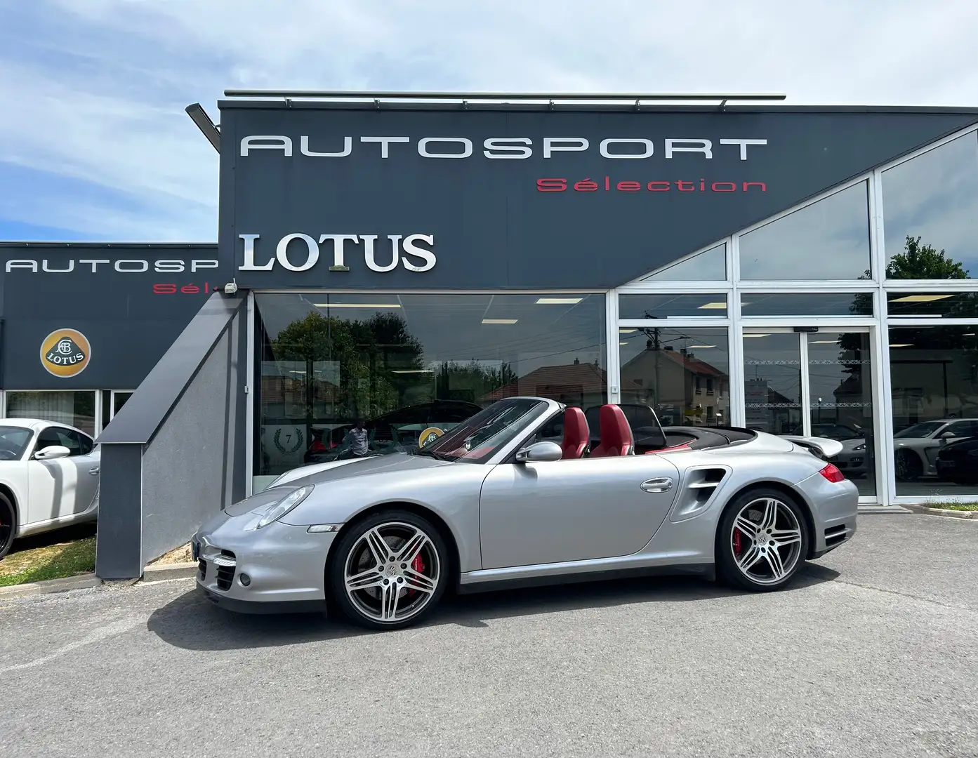 Porsche 911 911 Cabriolet 3.6i Turbo Tiptronic S A Argent - 1