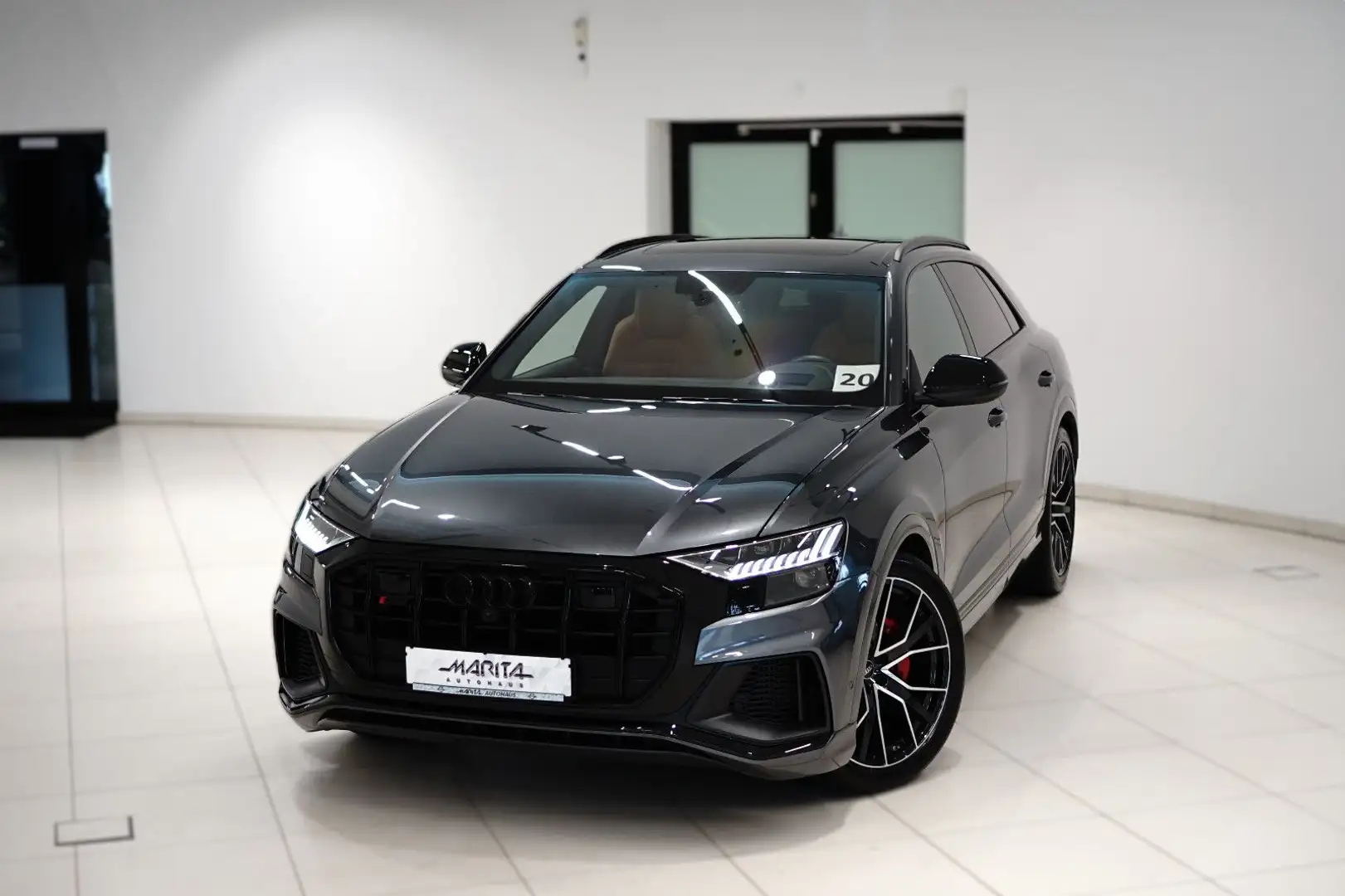 Audi SQ8 4.0|RS-SITZ|HUD|NIGHT|SOFT|LUFT|3D|MASAG|B&O Gris - 1