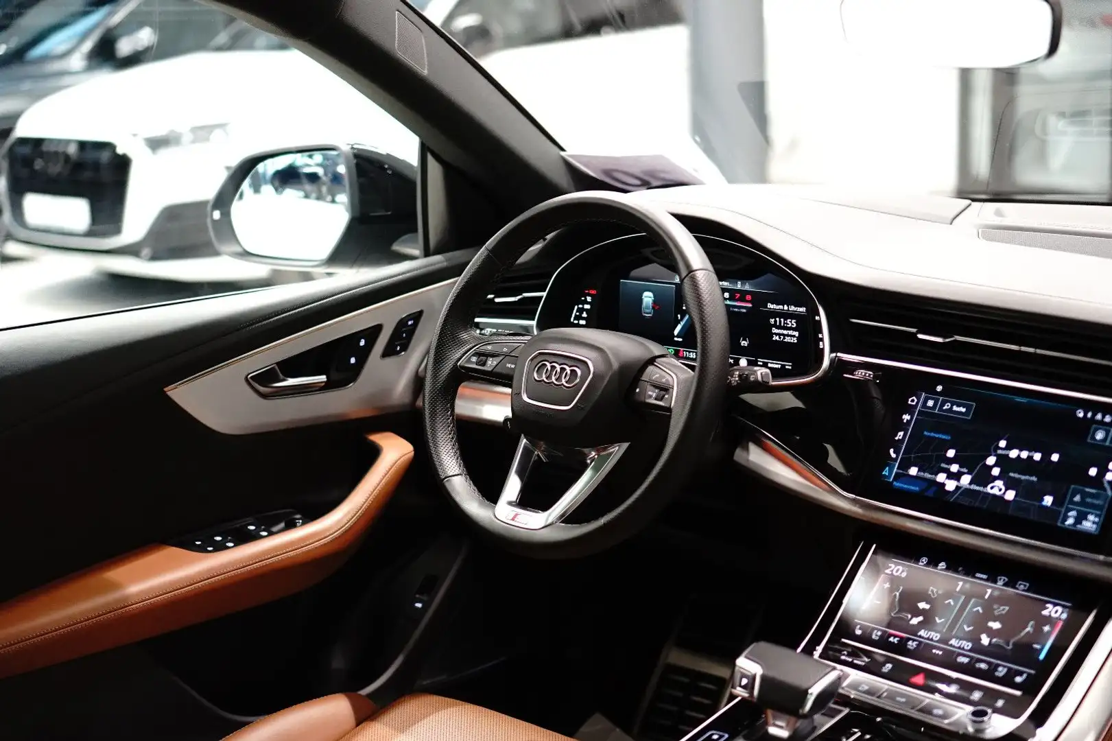 Audi SQ8 4.0|RS-SITZ|HUD|NIGHT|SOFT|LUFT|3D|MASAG|B&O Gris - 2