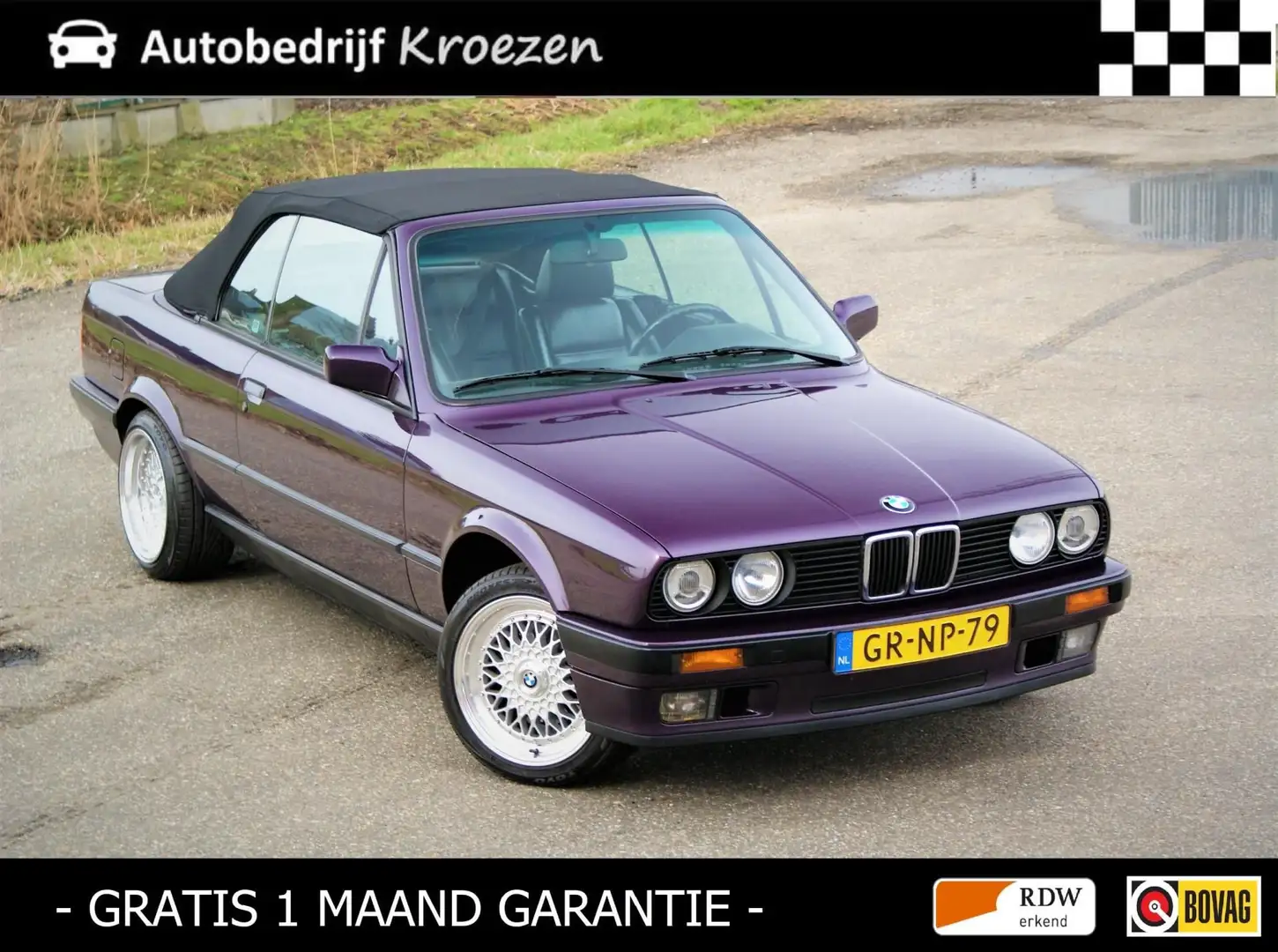 BMW 318 3-serie Cabrio 318i * Color Edition * Org NL auto Paars - 1