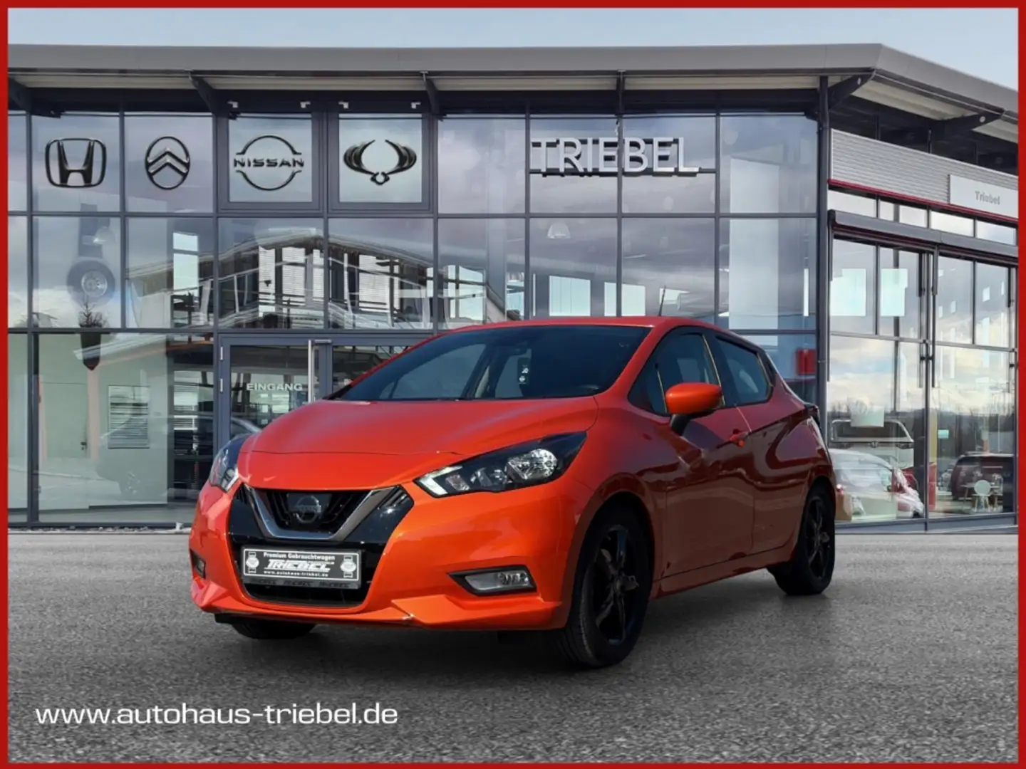 Nissan Micra N-WAY 1.0 IG-T °Navi°SHZ°AHK°AAC°Tempomat° Orange - 1