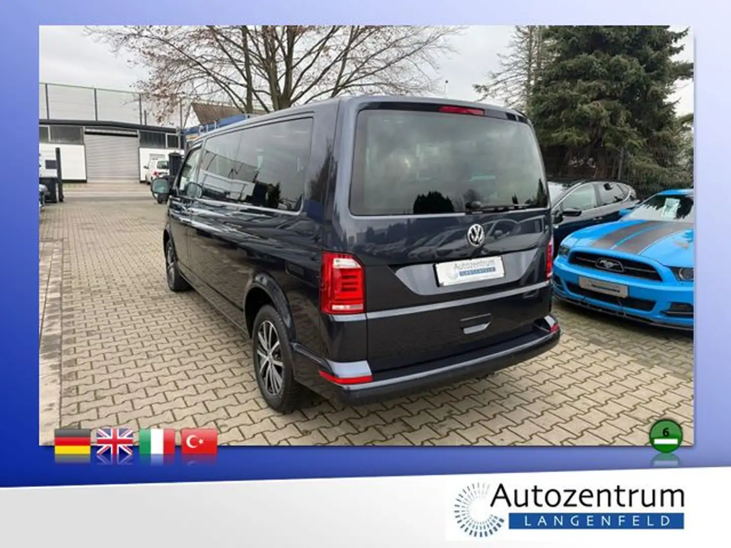Volkswagen T6 Multivan 2.0 TSI DSG Comfortline*LEDER*STDH* Blau - 2