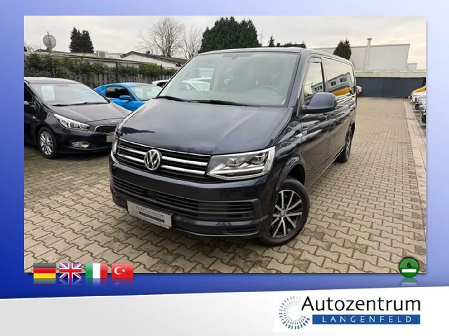Volkswagen T6 Multivan 2.0 TSI DSG Comfortline*LEDER*STDH* Blau - 1