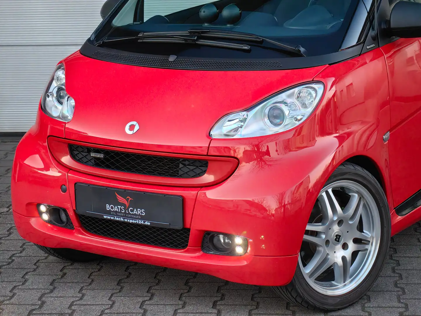 smart forTwo Coupe Brabus F1|PANO|SHZ|NAVI|HIFI|TEMP Schwarz - 2