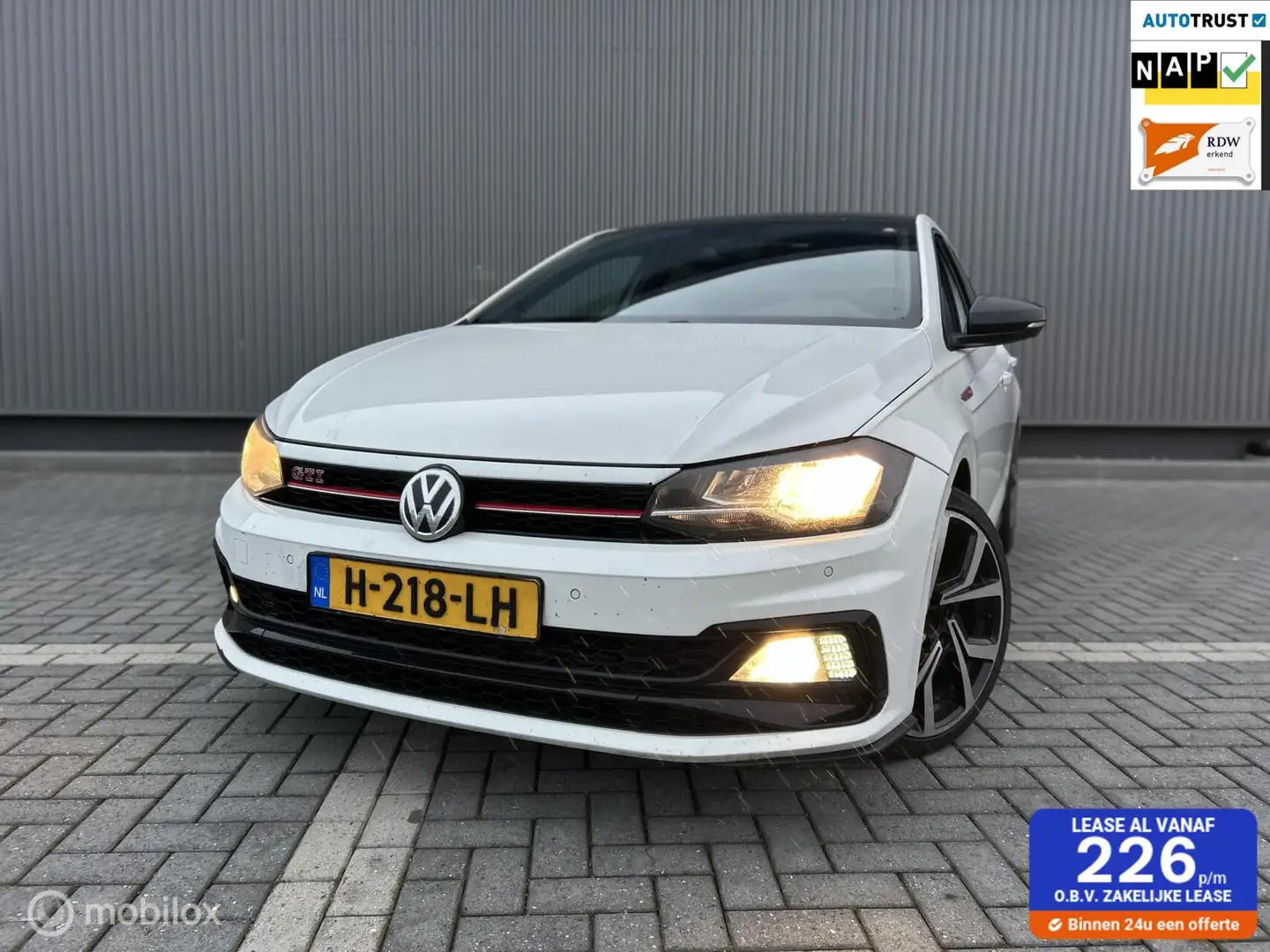 Volkswagen Polo GTI 2.0 TSI GTI|DSG|CARPLAY|APK| Wit - 1