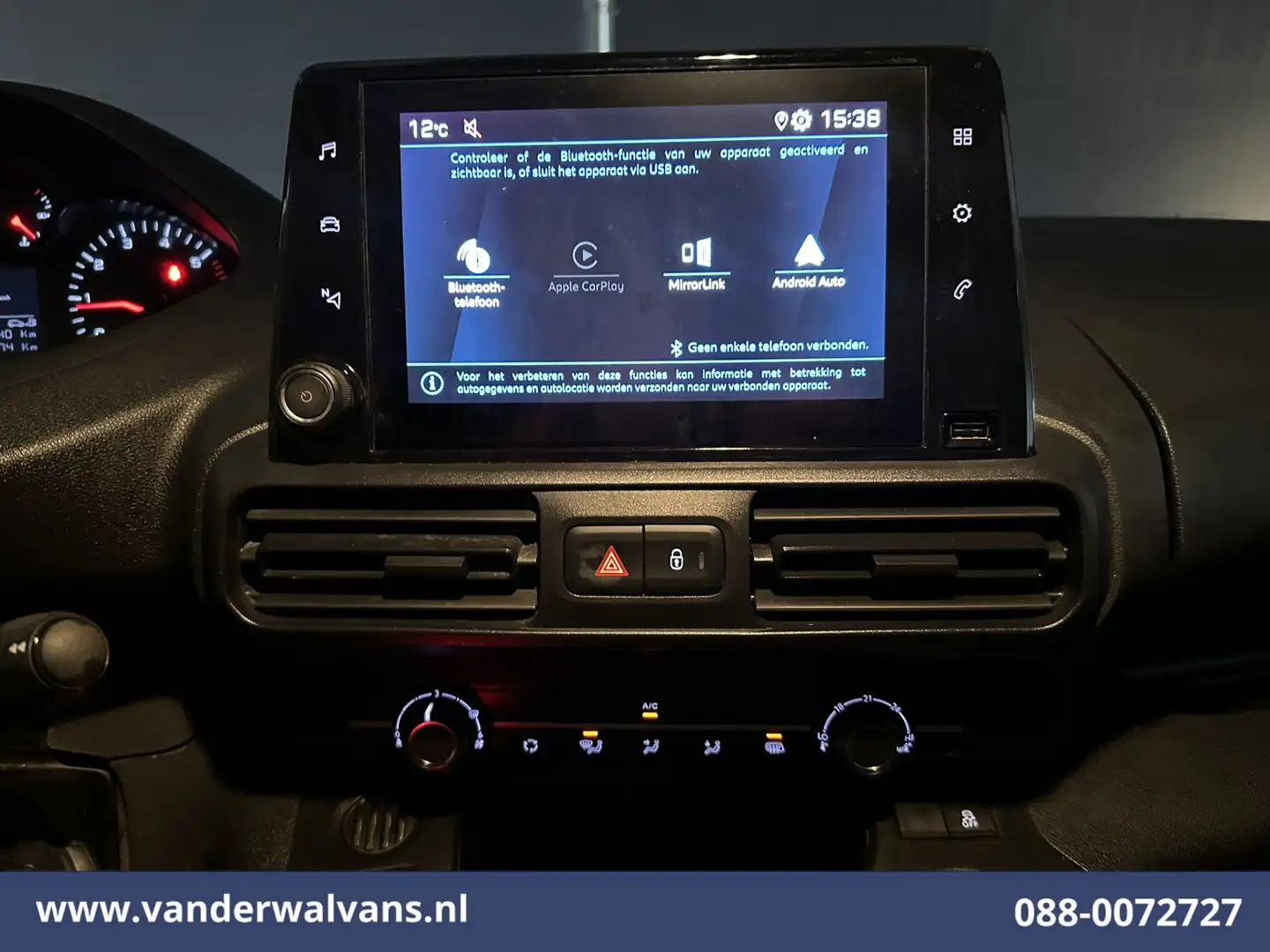 Peugeot Partner 1.5 BlueHDI 102pk L1H1 Euro6 Airco | Apple Carplay Blanc - 2