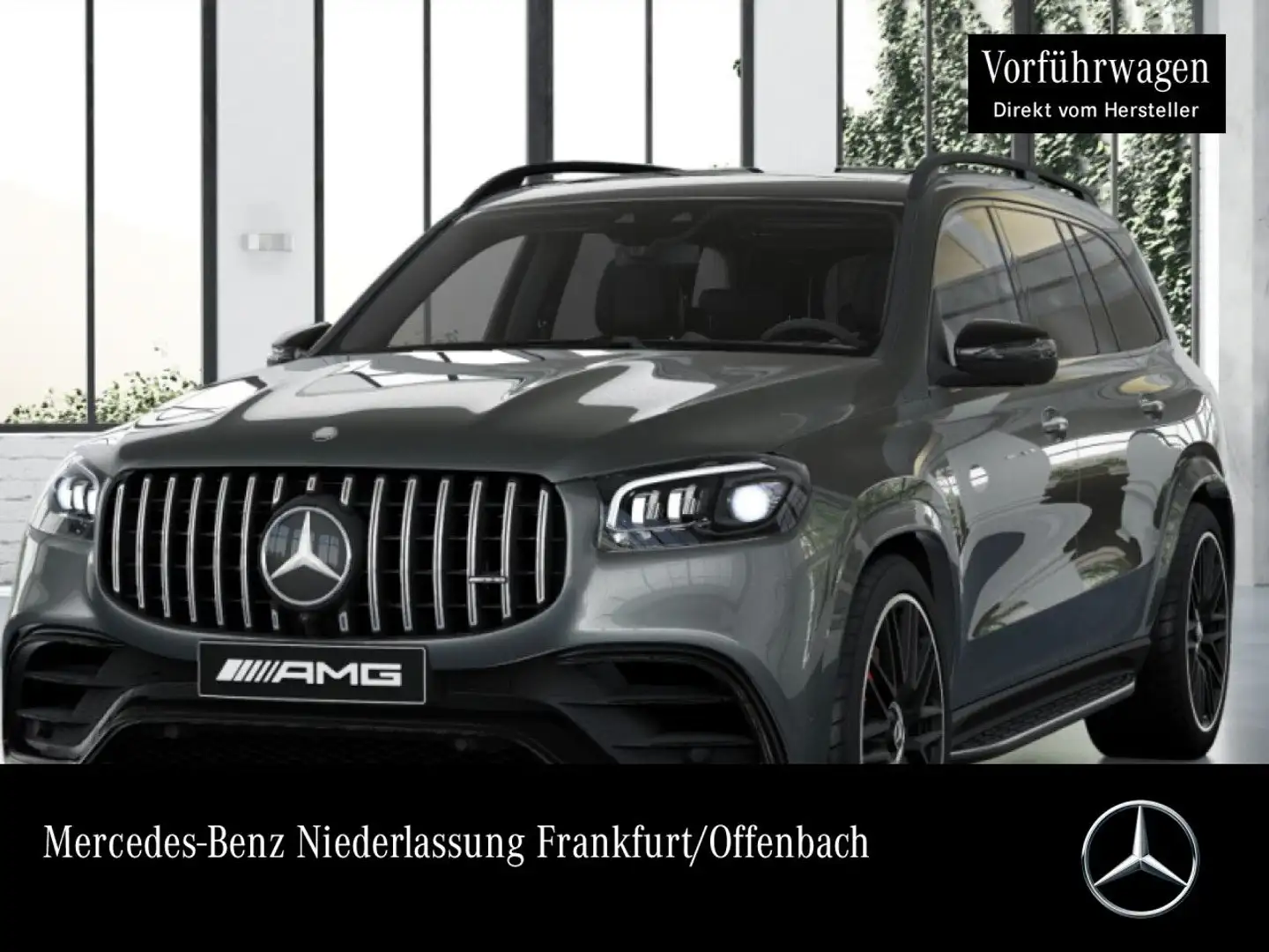 Mercedes-Benz GLS 63 AMG GLS 63 4M NIGHT+PANO+360+AHK+MULTIBEAM+STHZG+HUD Grau - 1
