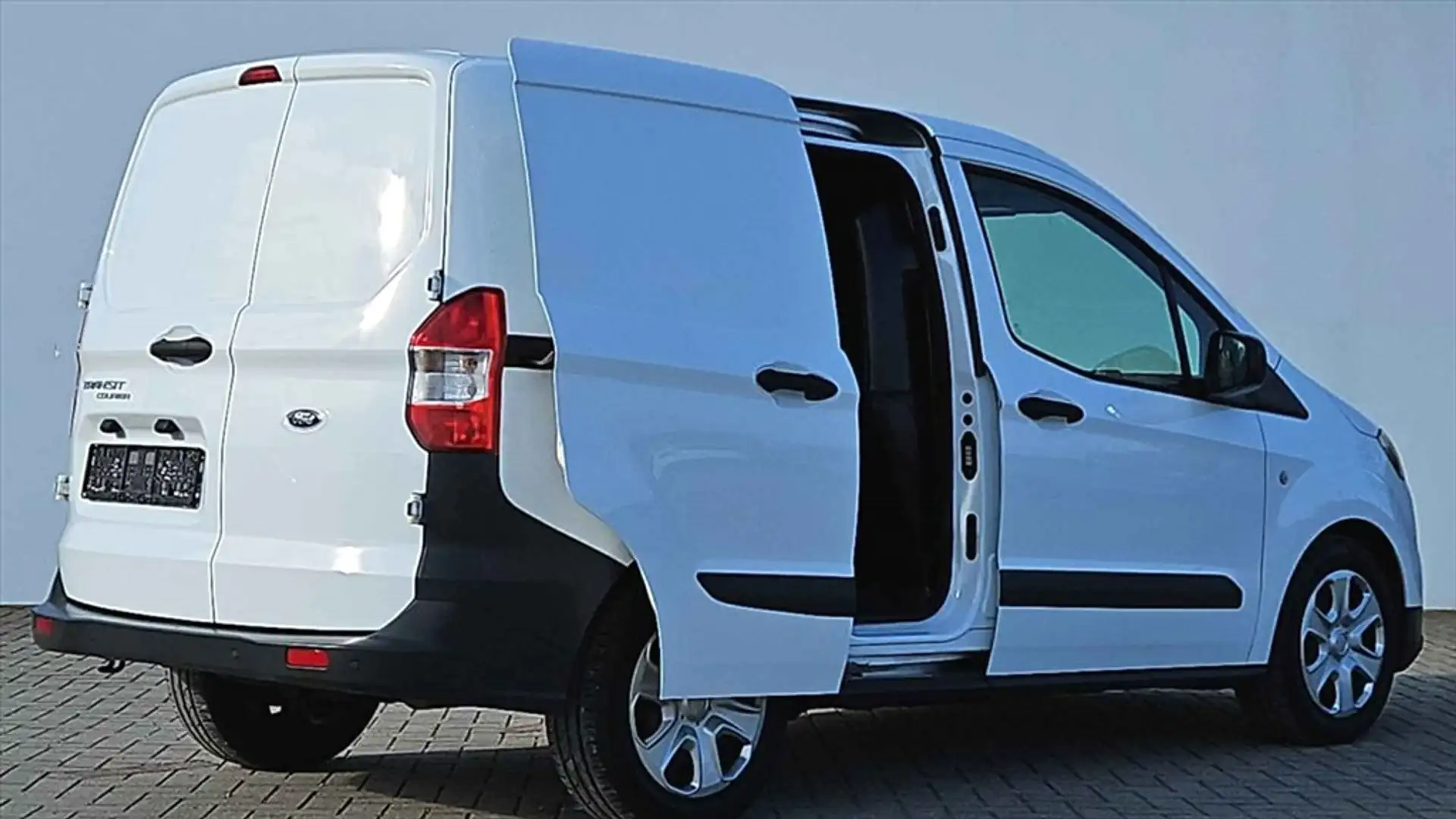 Ford Transit Courier 1,0 ECO Boost Trend Klima PDC Weiß - 2
