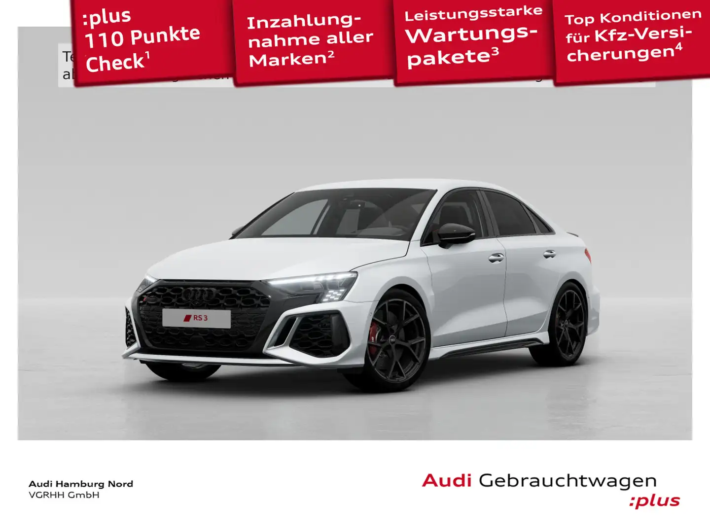 Audi RS3 2.5 TFSI Sportabgas 280km/h B&O Wit - 1