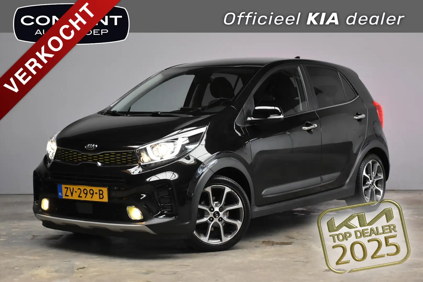 Kia Picanto 1.0 T-GDi 100pk 5-zits X-Line Trekhaak Stoelverwar Noir - 1