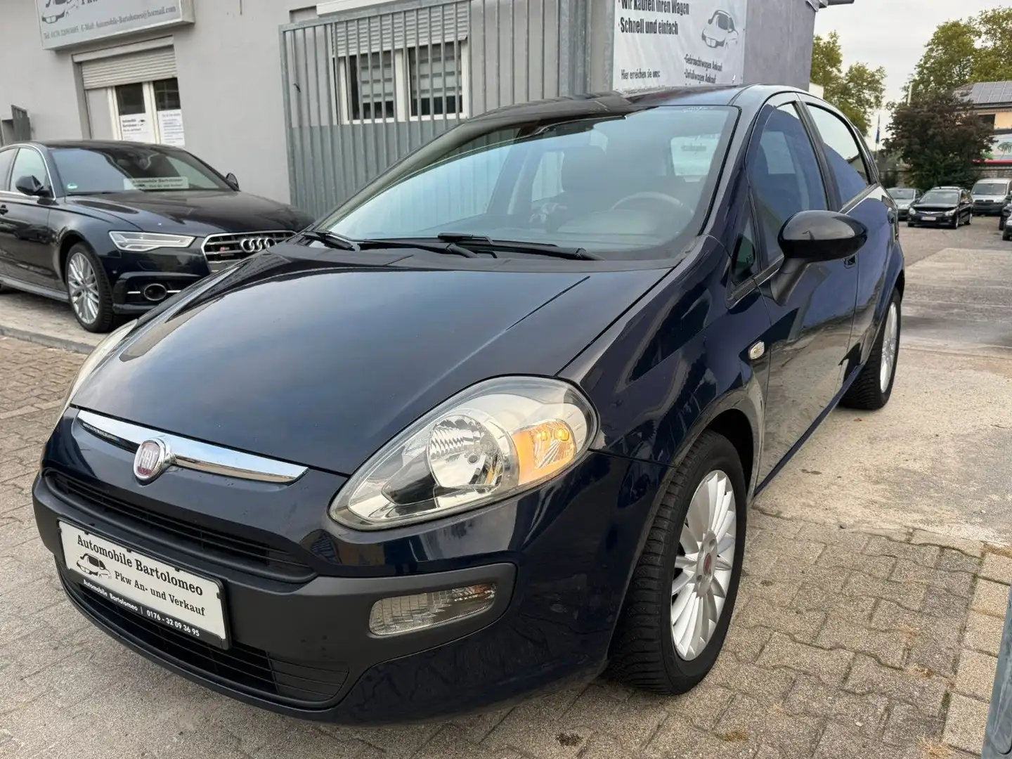 Fiat Punto Evo MyLife*Klima*Navi*Alu-Felgen*Multifu.* Blau - 1