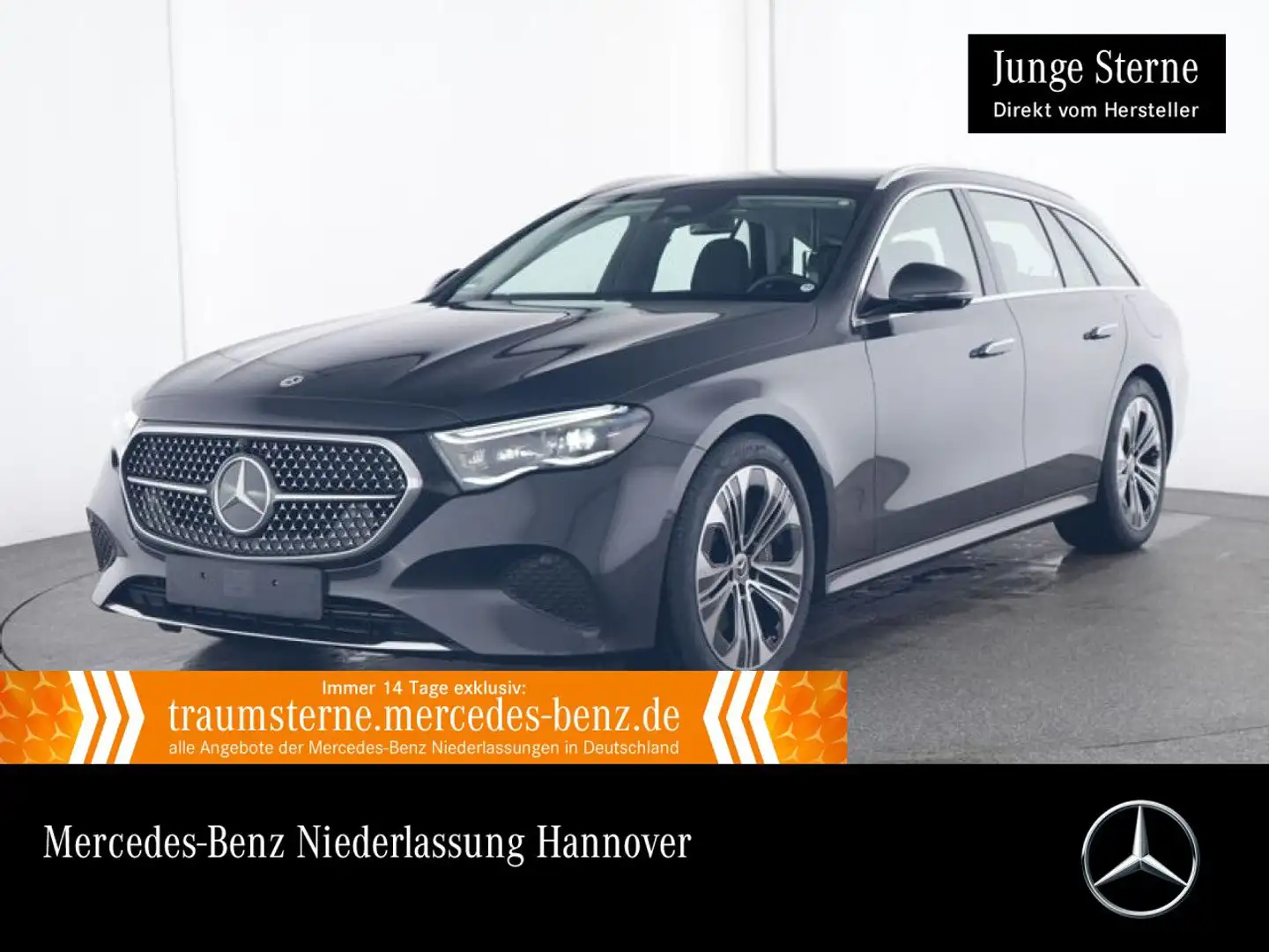 Mercedes-Benz E 300 de T Hybrid Avantgarde 360° Pano Burmester Grijs - 1