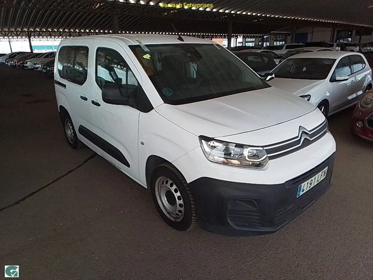 Citroen Berlingo Talla M BlueHDi 100 WORKER Wit - 1