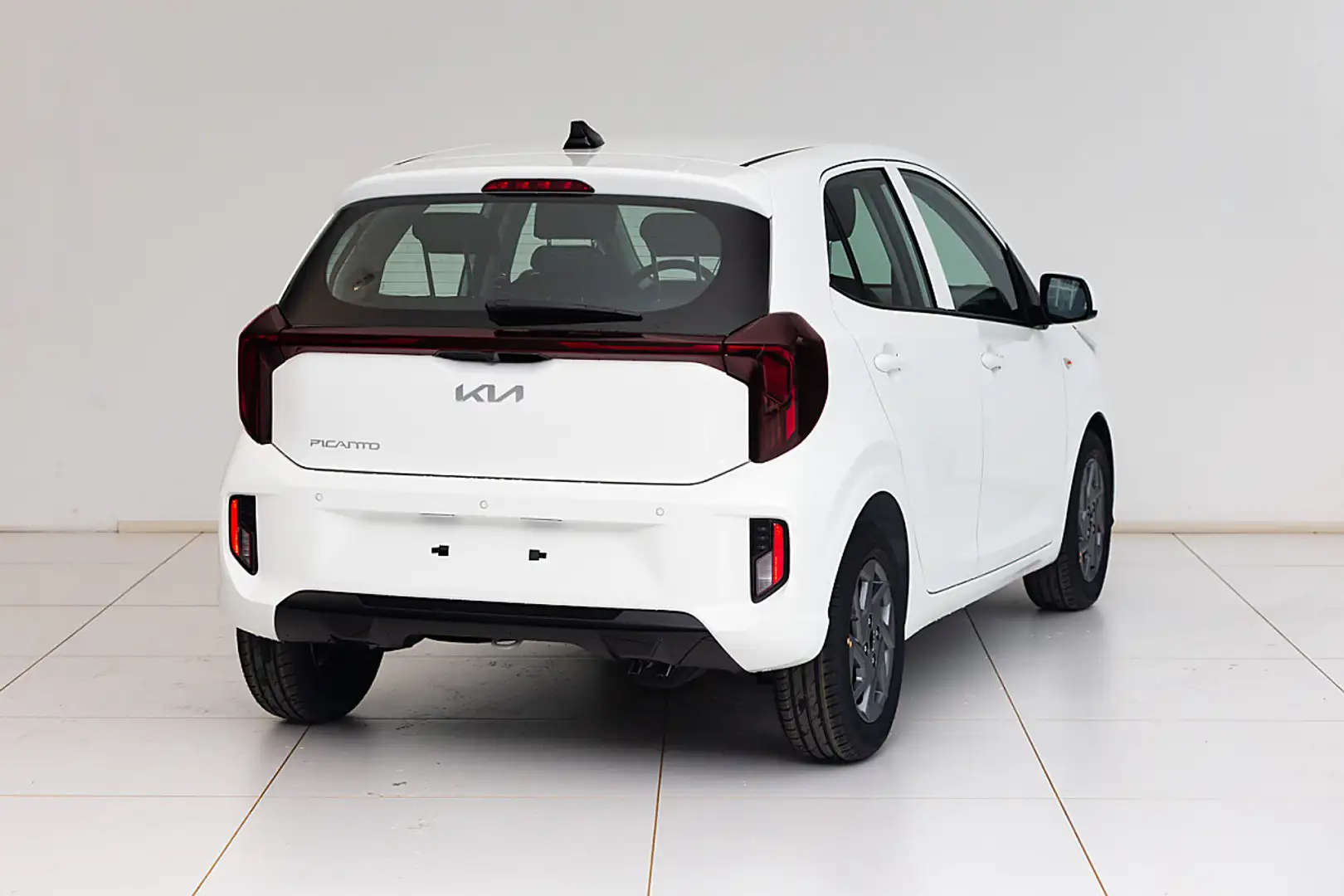 Kia Picanto 1,0 GDI Silber 4 Stz. Weiß - 2