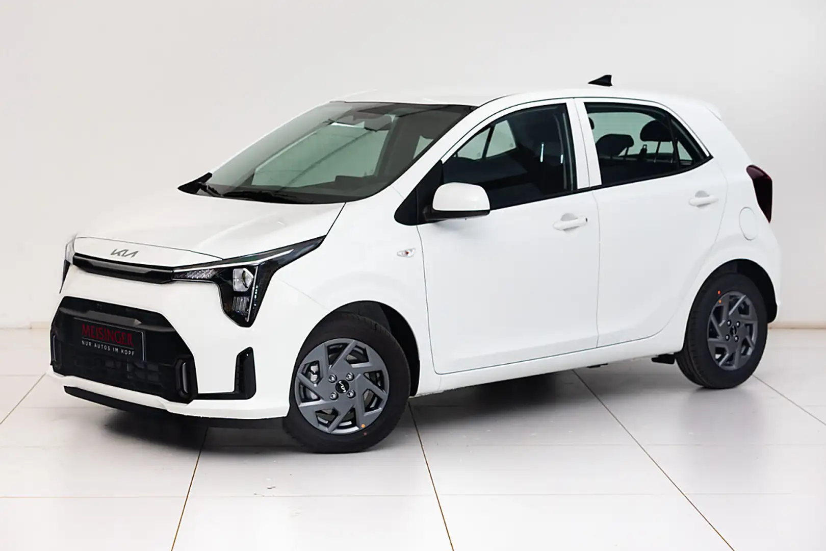 Kia Picanto 1,0 GDI Silber 4 Stz. Weiß - 1