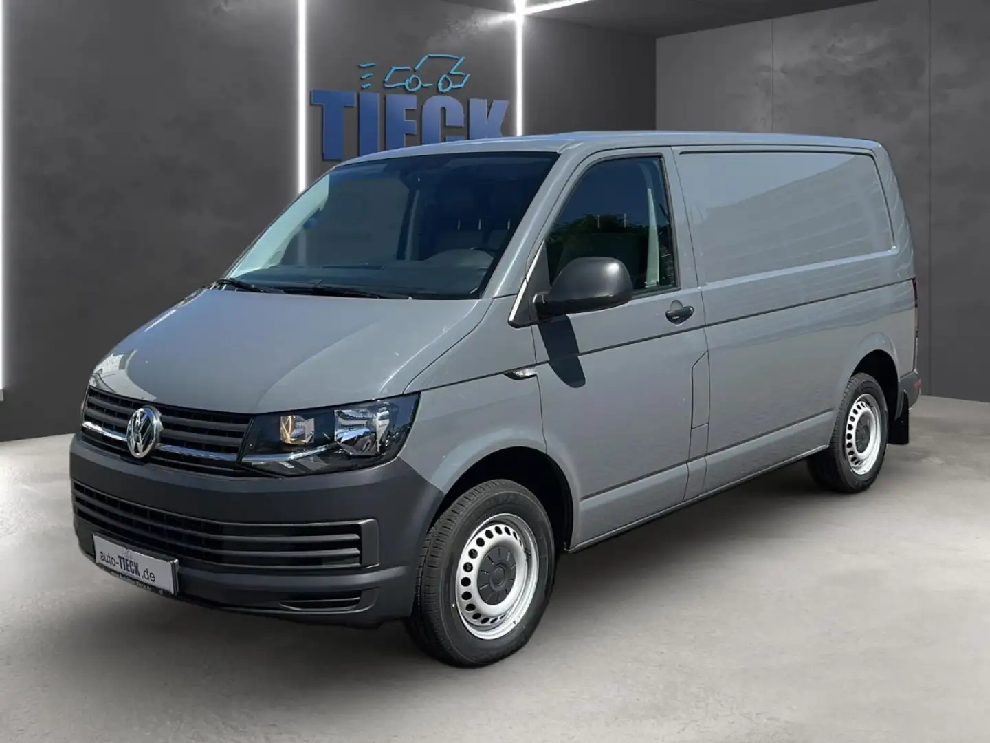 Volkswagen T6 Transporter Kasten KR 2.0 TDI DSG Navi AHK GRA Klima Navi Grau - 2