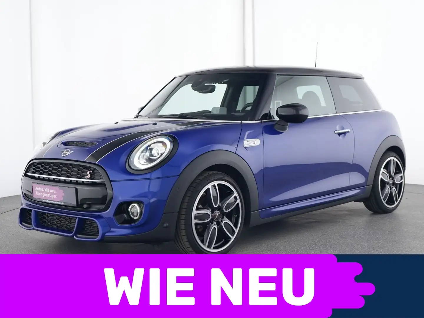 MINI Cooper S JCW Trim|Pano|Head-up|ACC|Harman-Kardon Bleu - 1