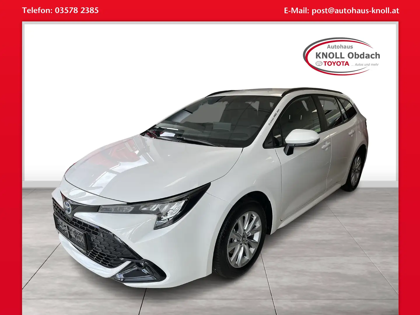 Toyota Corolla Touring Sports 1,8 Hybrid Active AKTION Weiß - 1