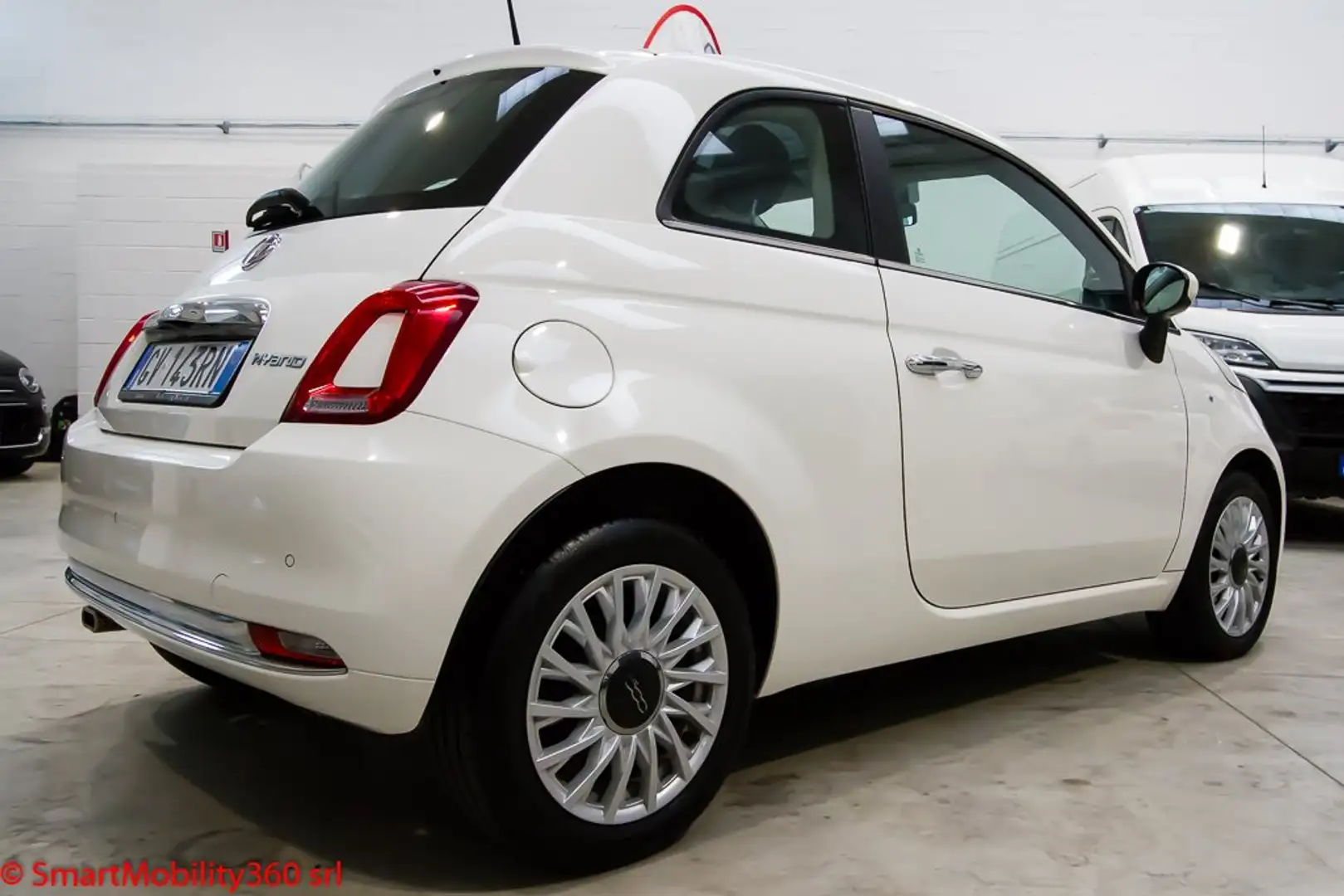 Fiat 500 1.0 hybrid Lounge 70cv - Ok neopatentati Bianco - 2