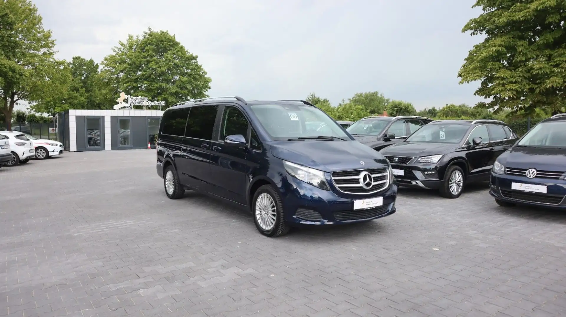 Mercedes-Benz V 220 BT EDITION Extralang Spur TotW. Kamera AHK Azul - 1